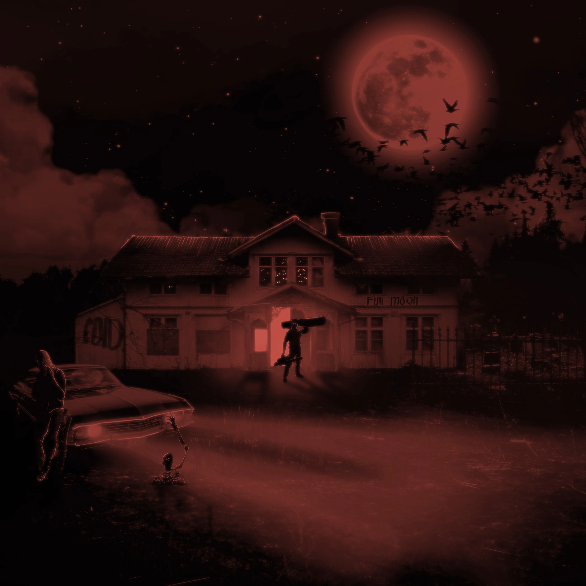 full moon — Изображение №2 — Графика на Dprofile