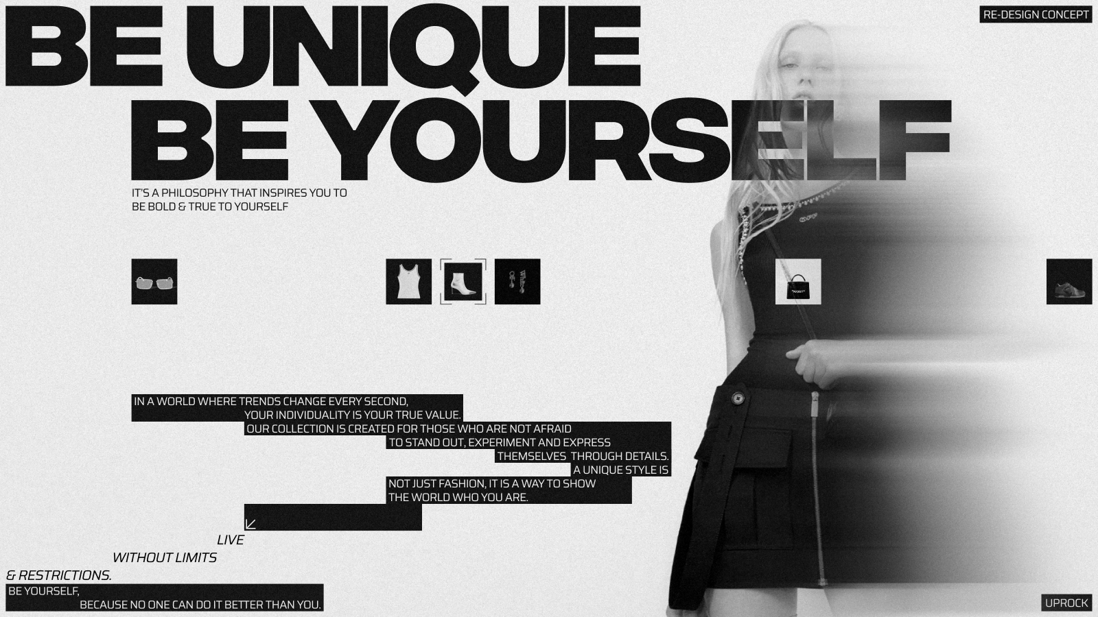 Off-White [Re-design Concept] — Изображение №1 — Интерфейсы, Брендинг на Dprofile