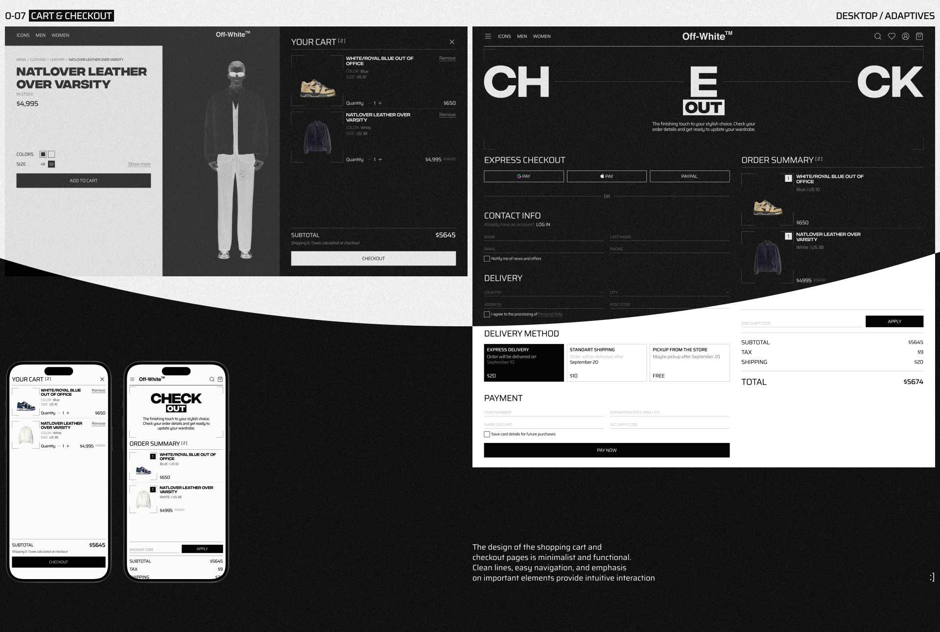 Off-White [Re-design Concept] — Изображение №10 — Интерфейсы, Брендинг на Dprofile