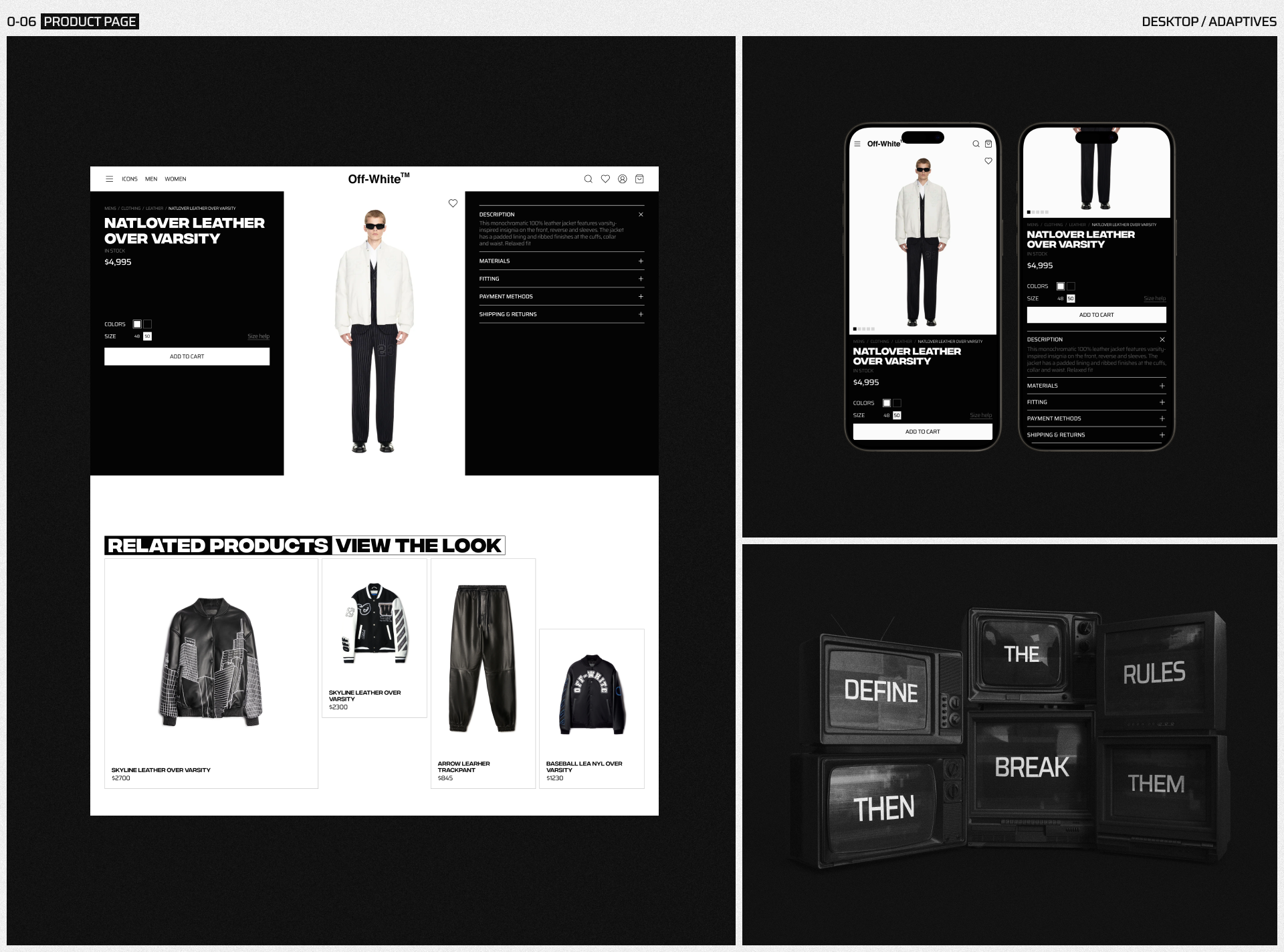 Off-White [Re-design Concept] — Изображение №8 — Интерфейсы, Брендинг на Dprofile