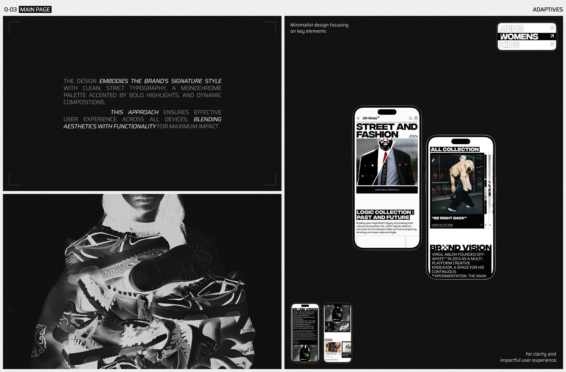 Off-White [Re-design Concept] — Изображение №4 — Интерфейсы, Брендинг на Dprofile