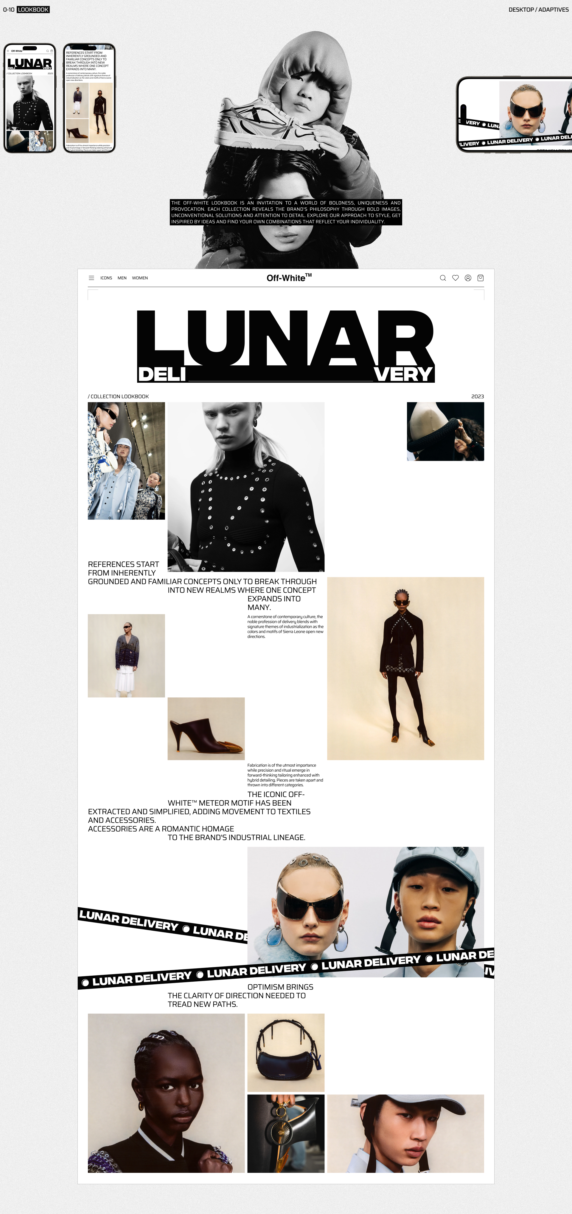 Off-White [Re-design Concept] — Изображение №14 — Интерфейсы, Брендинг на Dprofile