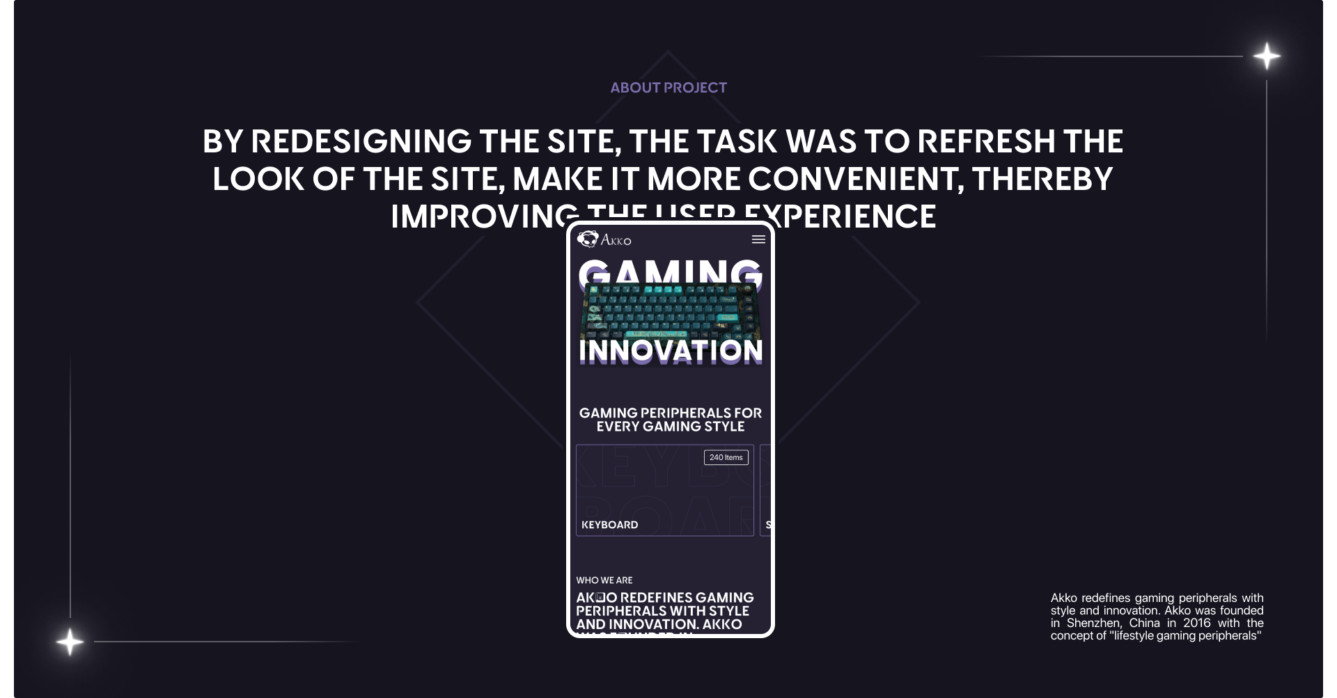 AKKO [Re-design Concept] — Изображение №2 — Интерфейсы, Анимация на Dprofile