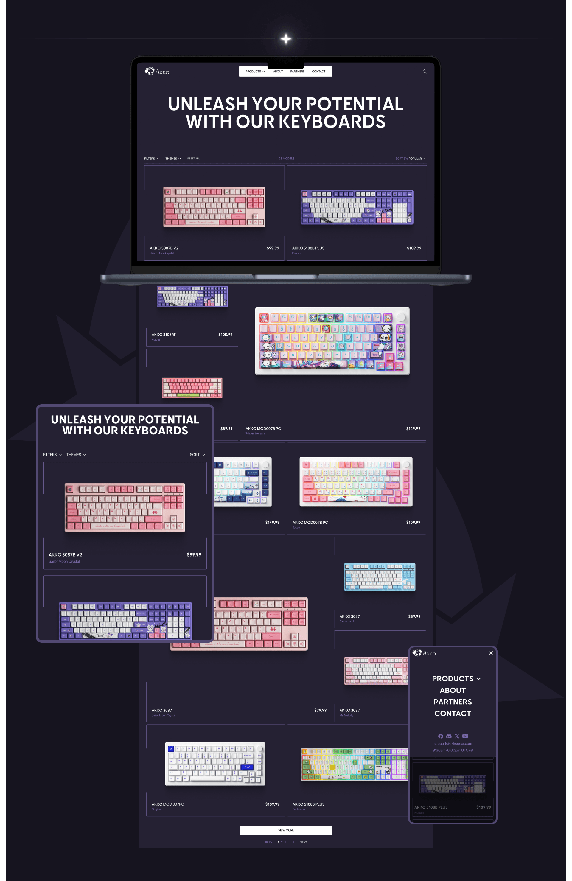 AKKO [Re-design Concept] — Изображение №6 — Интерфейсы, Анимация на Dprofile