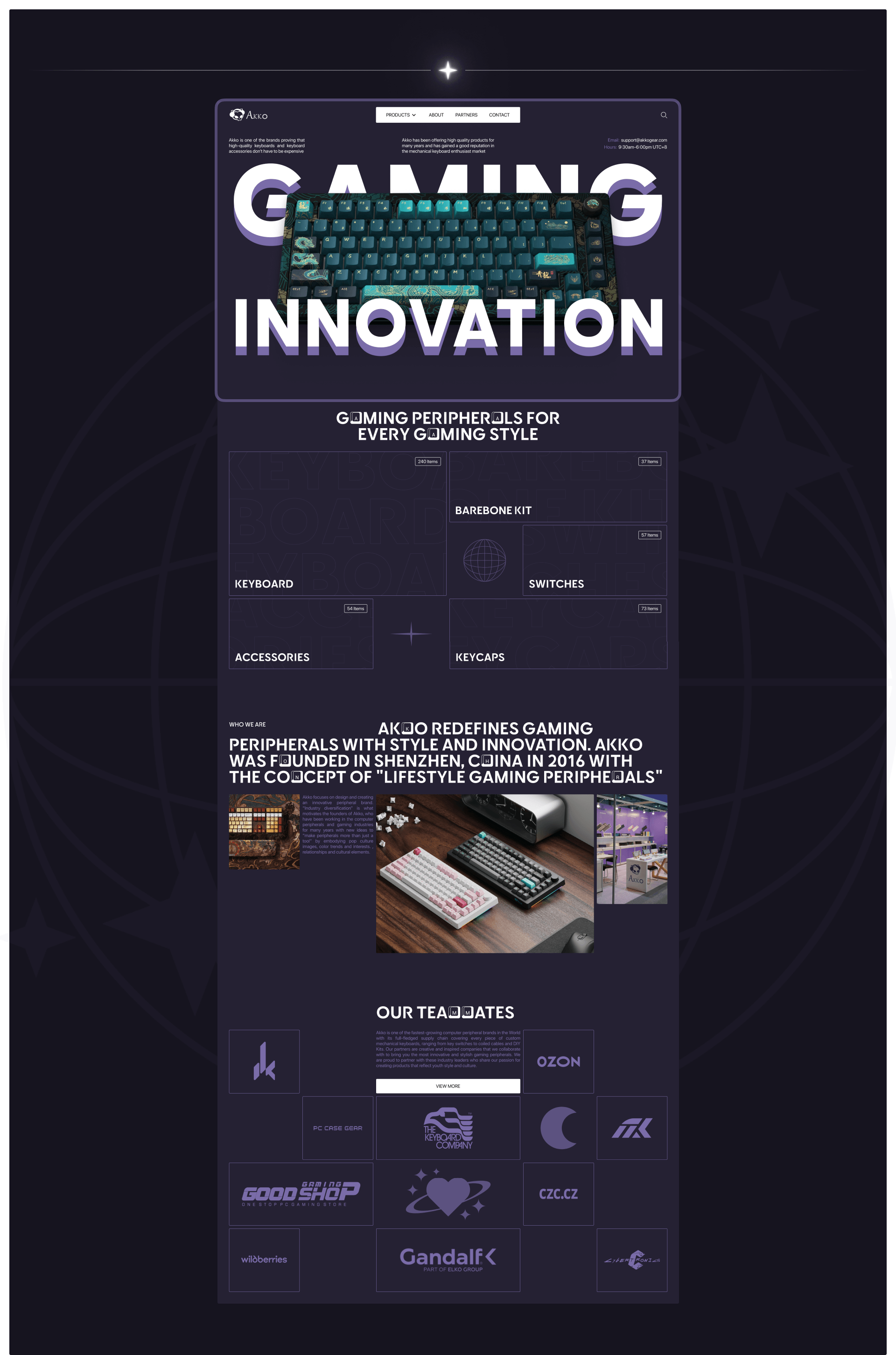 AKKO [Re-design Concept] — Изображение №3 — Интерфейсы, Анимация на Dprofile