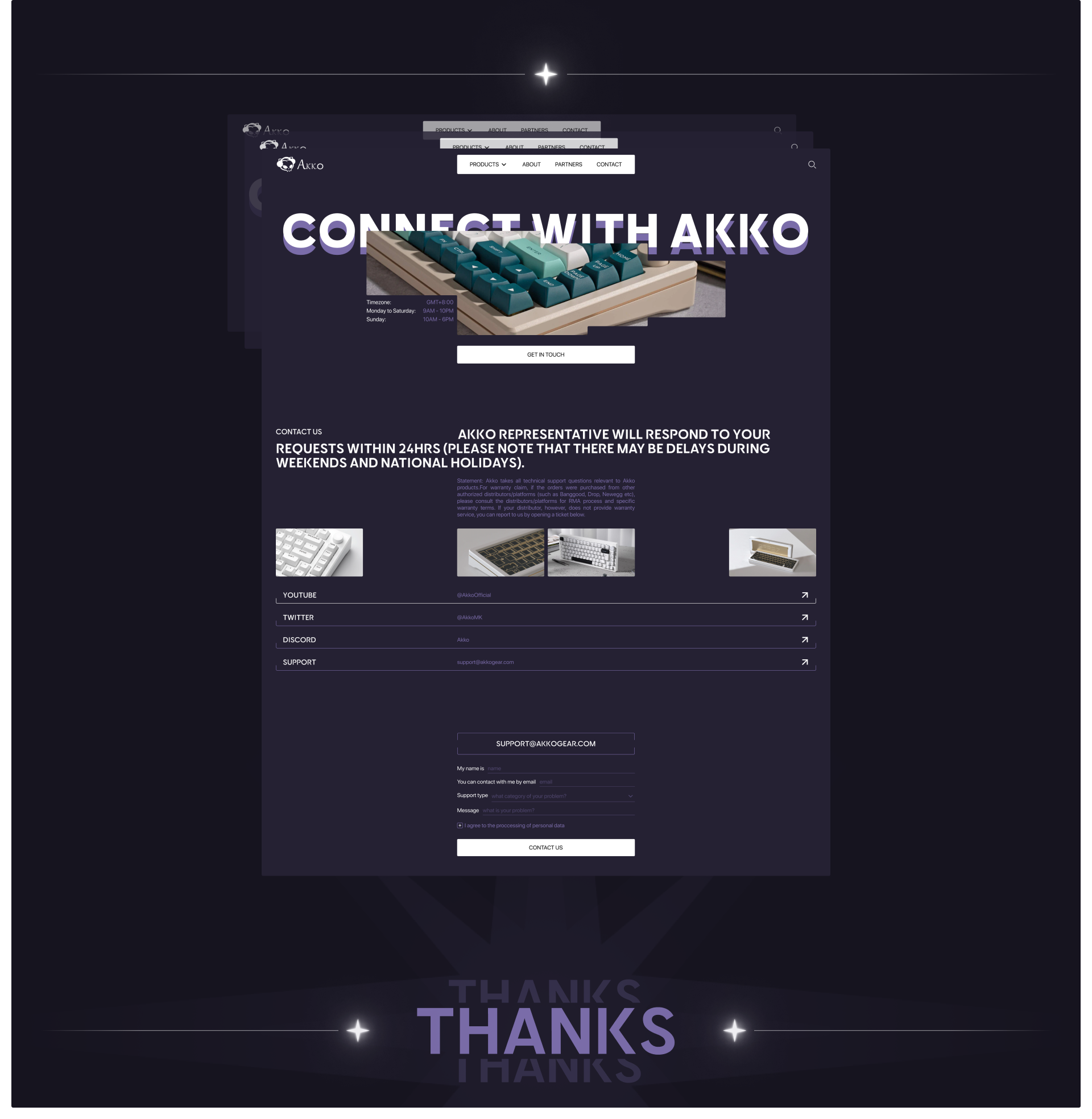 AKKO [Re-design Concept] — Изображение №15 — Интерфейсы, Анимация на Dprofile