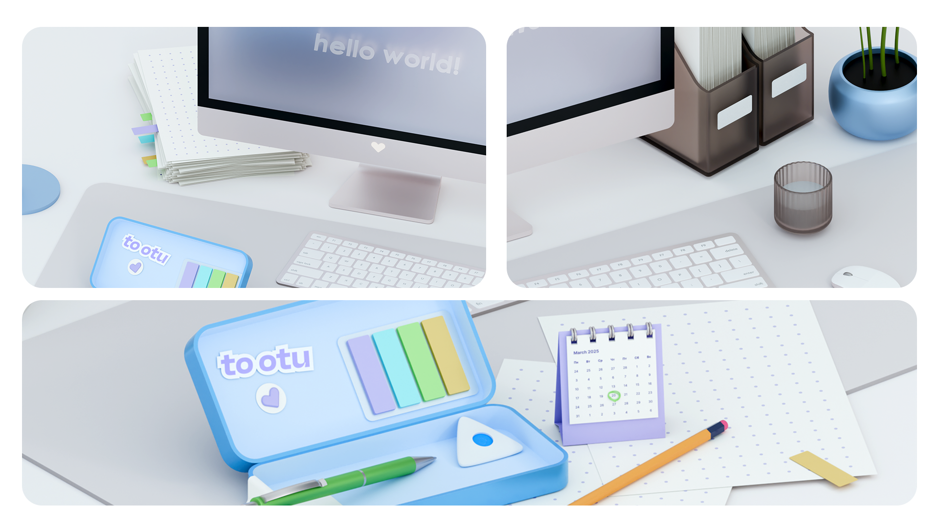 tootu 3D animation — Изображение №2 — Брендинг, Иллюстрация на Dprofile