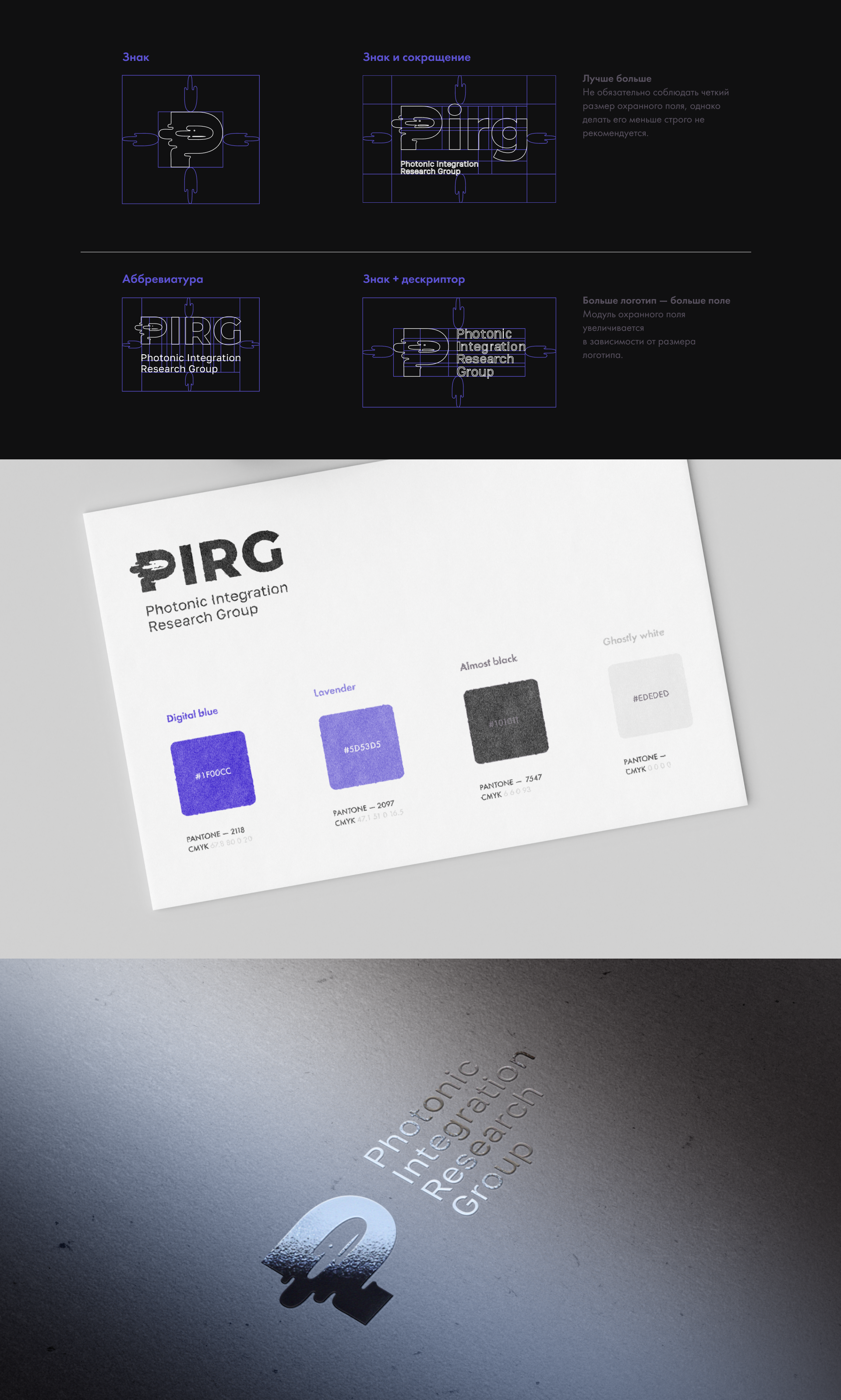 Photonic Integration Research Laboratory / logobook — Изображение №9 — Брендинг на Dprofile