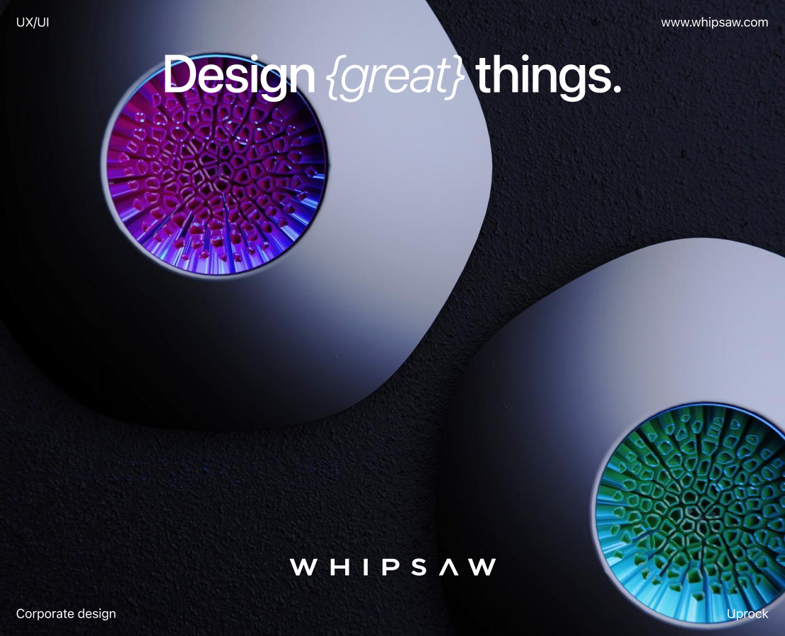 WHIPSAW | Corporate Website |UX/UI на Dprofile