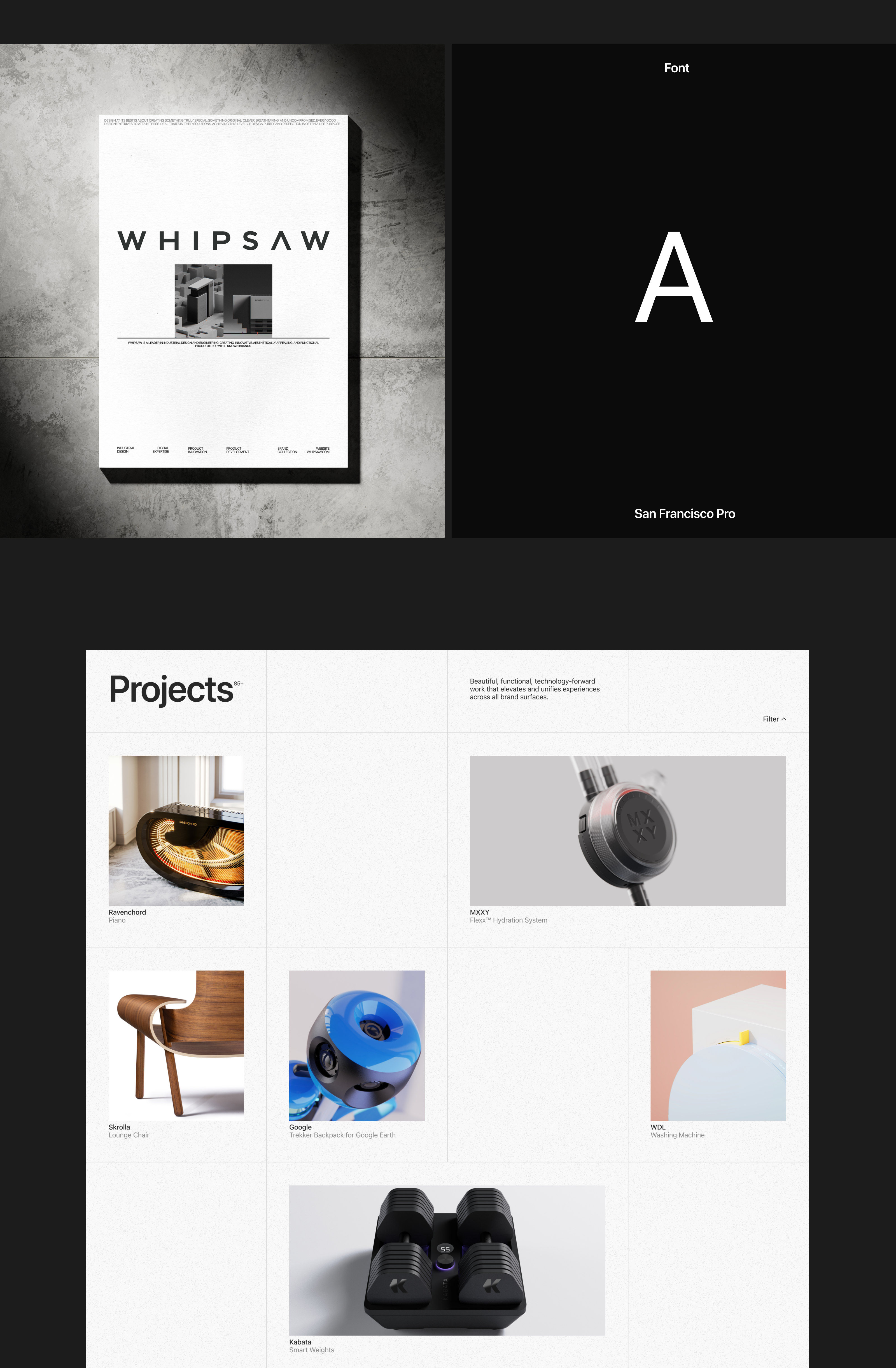 WHIPSAW | Corporate Website |UX/UI — Изображение №5 — Интерфейсы на Dprofile