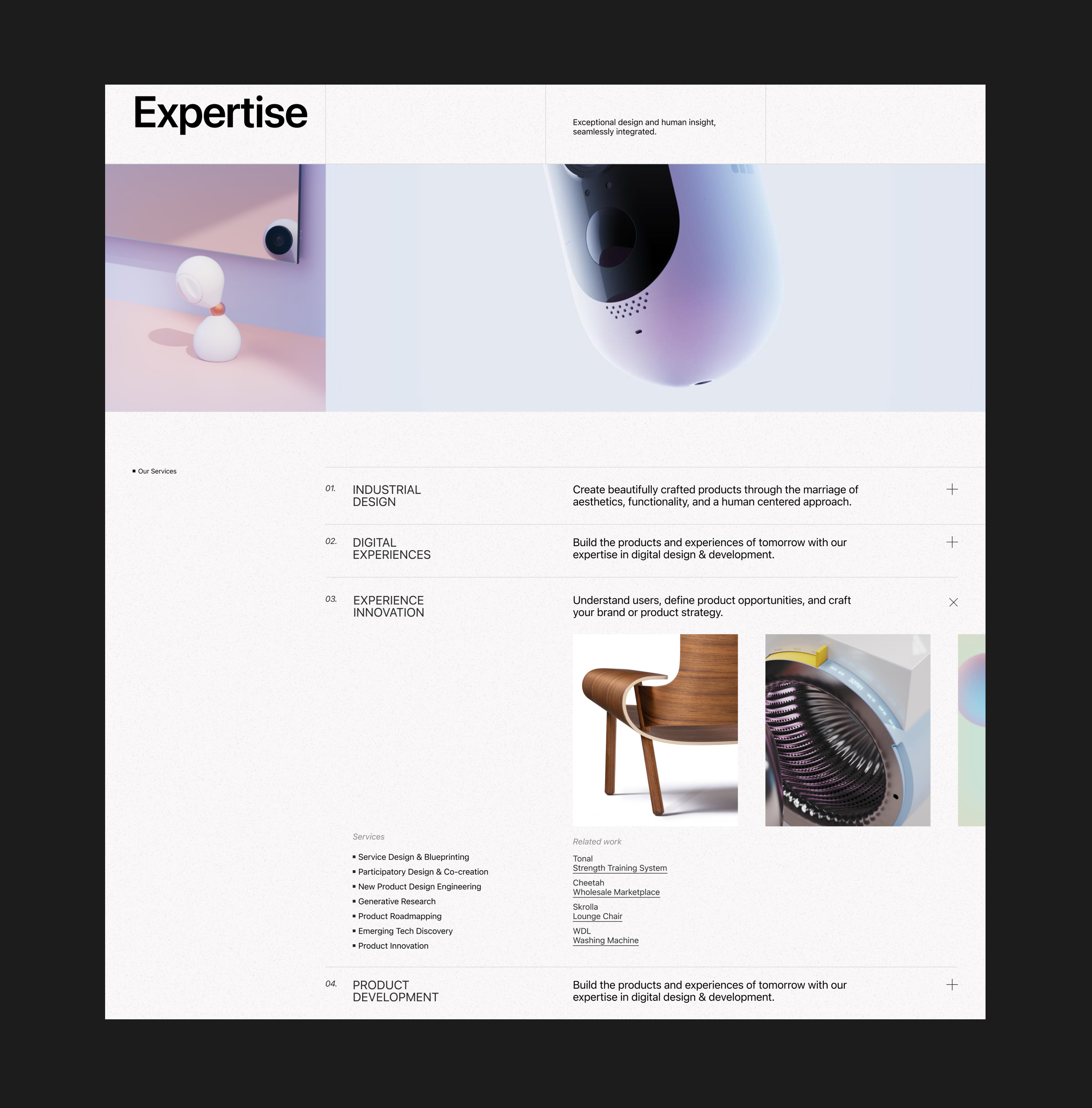 WHIPSAW | Corporate Website |UX/UI — Изображение №9 — Интерфейсы на Dprofile