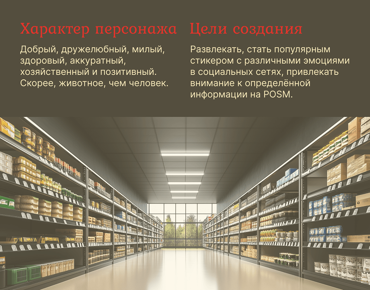 Персонаж маскот для сети магазинов — Изображение №2 — Брендинг, Иллюстрация на Dprofile