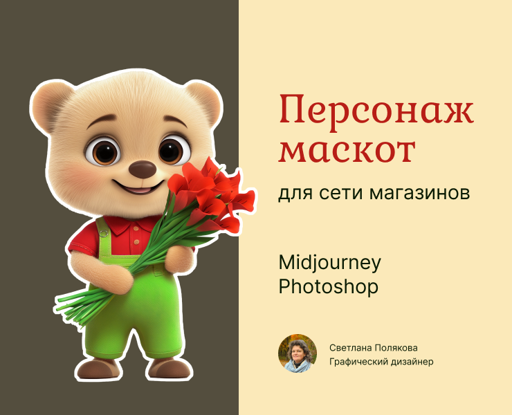 Персонаж маскот для сети магазинов — Брендинг, Иллюстрация на Dprofile