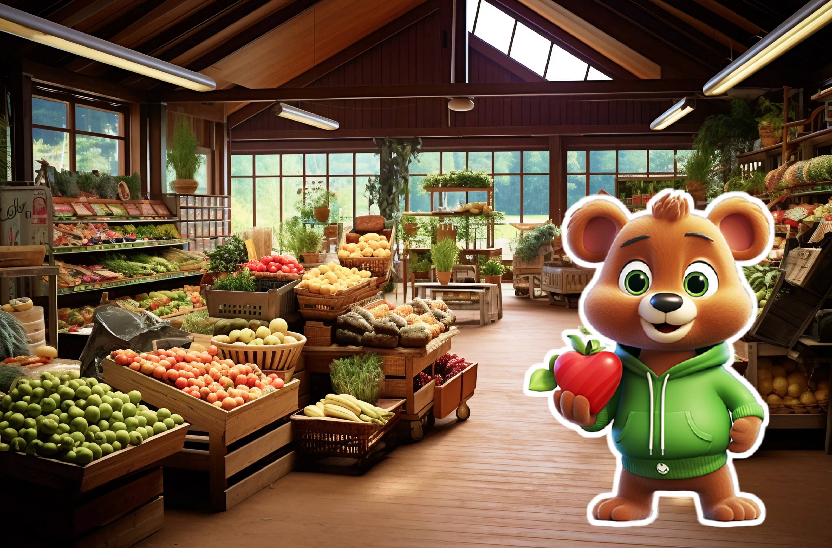 Персонаж-маскот для магазина экопродуктов — Изображение №5 — Брендинг на Dprofile