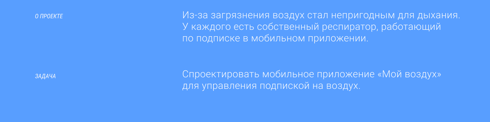 Мобильное приложение «Мой Воздух» — Изображение №2 — Интерфейсы на Dprofile