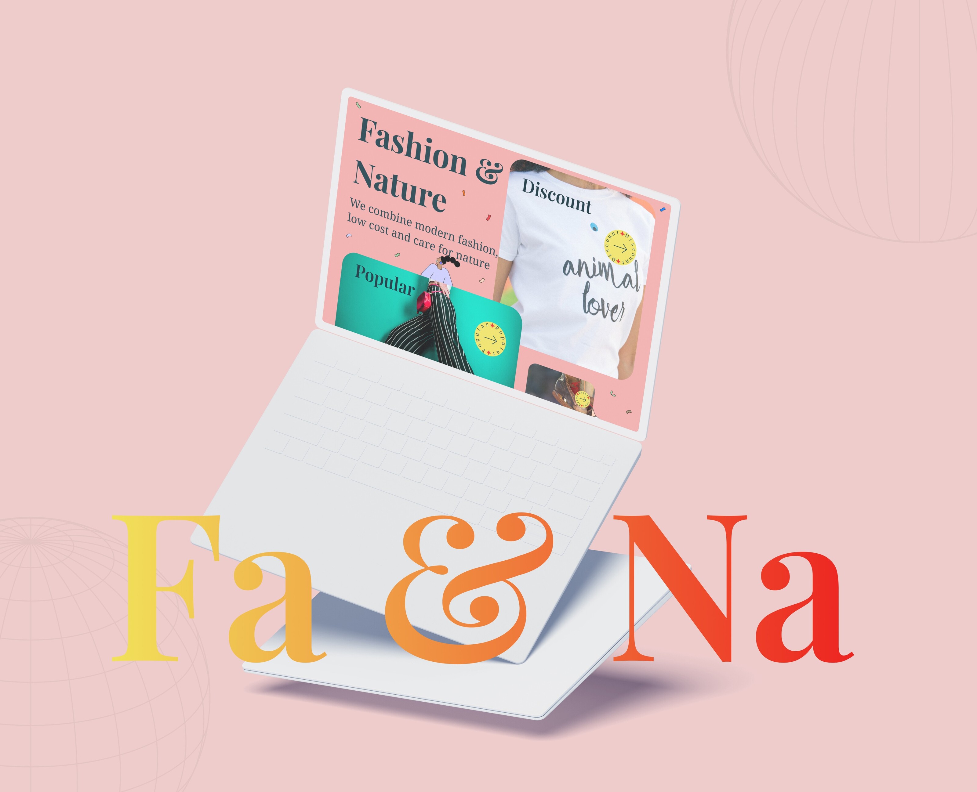 Fa&Na - интернет-магазин — Интерфейсы, Графика на Dprofile