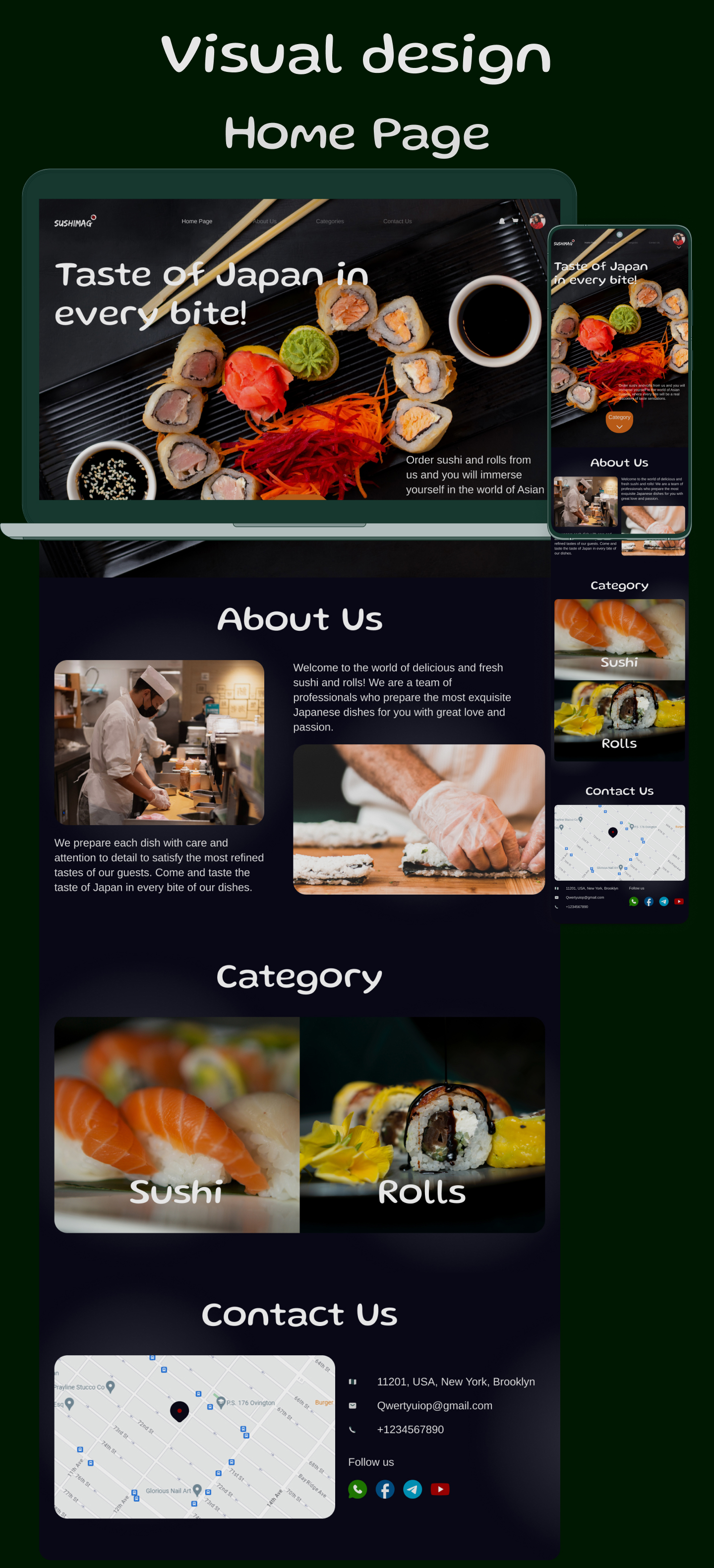 SushiMag - интернет-магазин — Изображение №9 — Интерфейсы, Графика на Dprofile