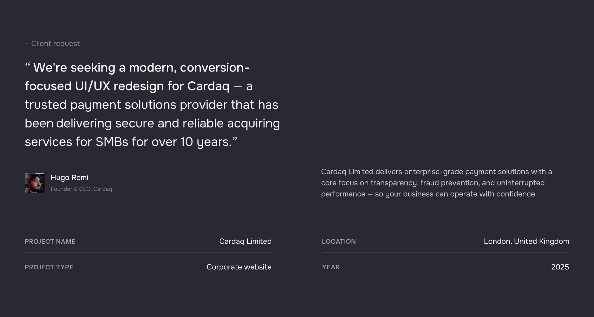 Cardaq Cards&Acquiring UX redesign — Изображение №2 — Интерфейсы, Анимация на Dprofile
