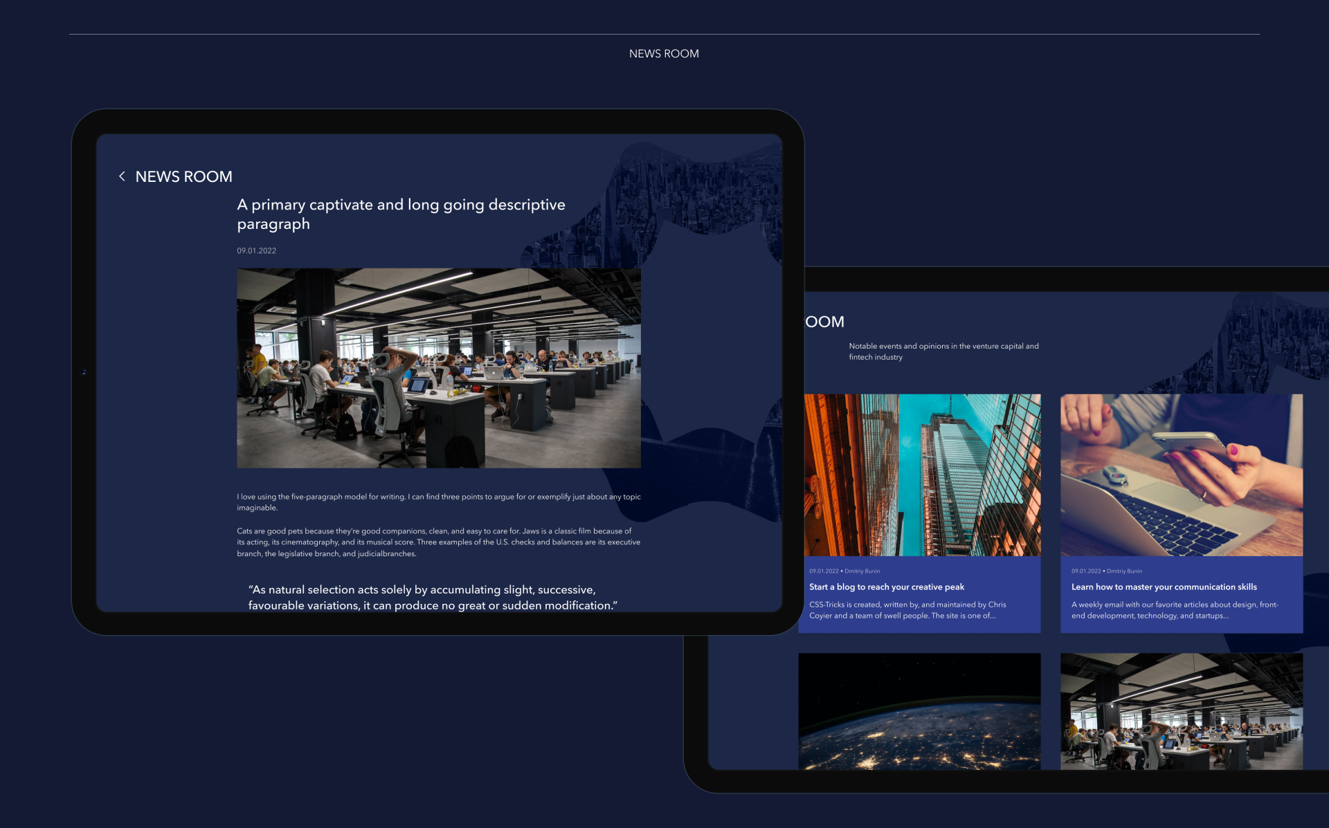 Manhattan VC Fund website — Изображение №8 — Интерфейсы, Графика на Dprofile