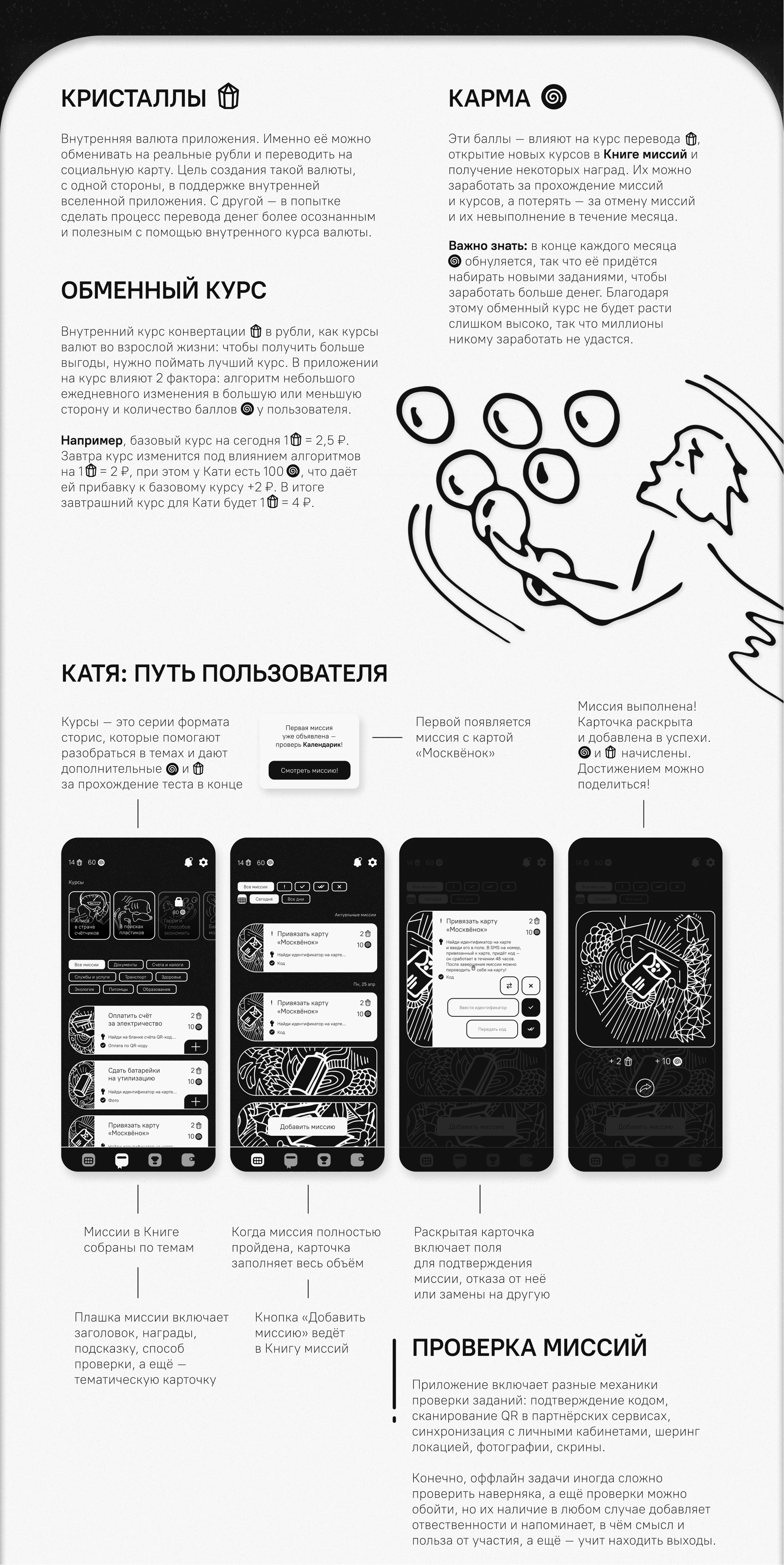 GROW — подростковое приложение для взрослой жизни — Изображение №7 — Интерфейсы, Иллюстрация на Dprofile