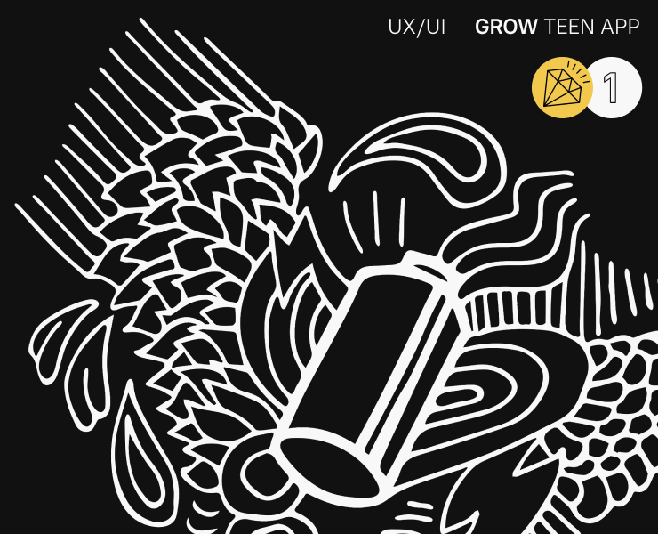 GROW — подростковое приложение для взрослой жизни на Dprofile