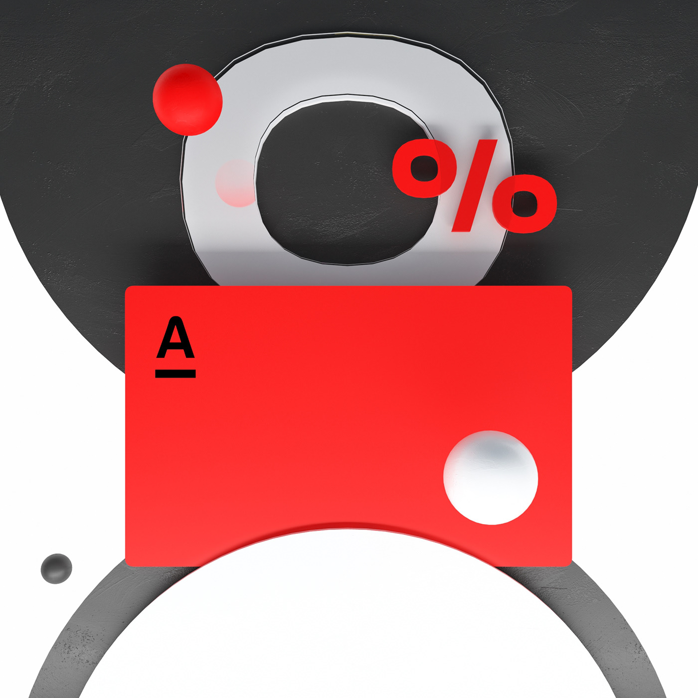 Alfa Bank 3D illustrations — Изображение №13 — Иллюстрация, 3D на Dprofile