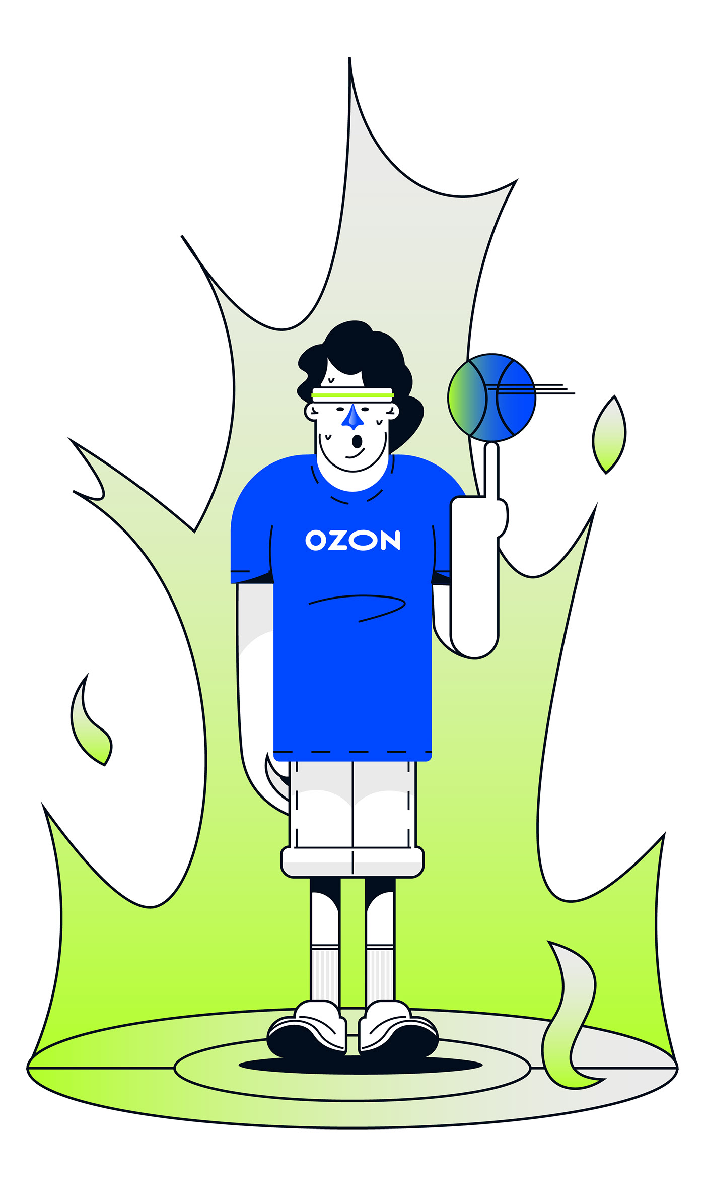 OZON Team — 2D illustrations — Изображение №28 — Иллюстрация, Графика на Dprofile