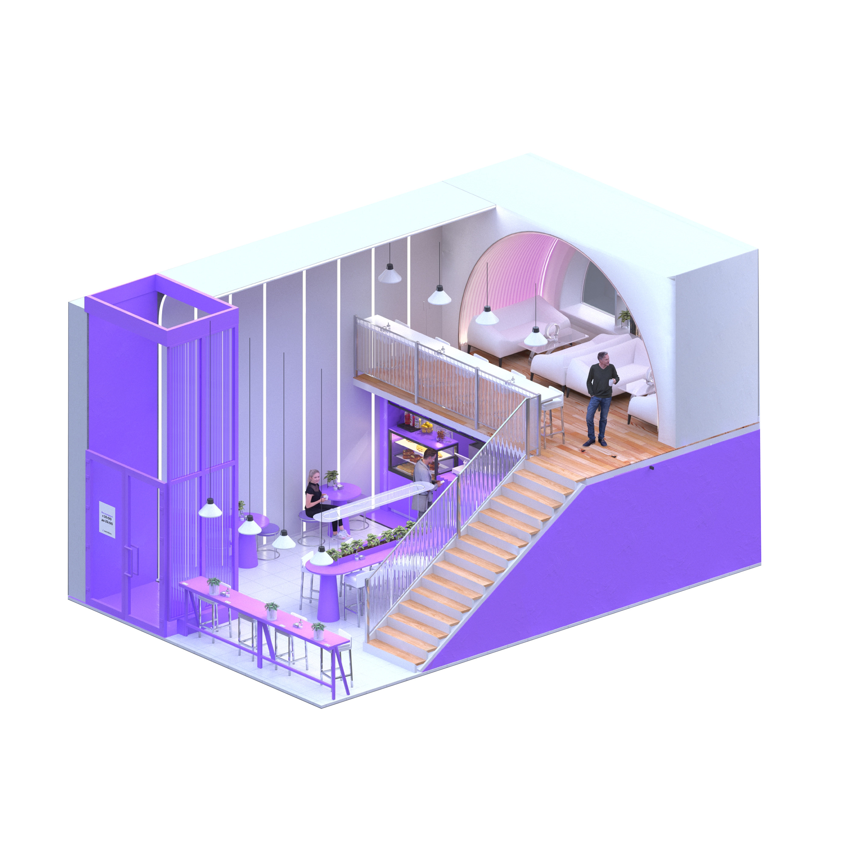 Millbon - interior design — Изображение №17 — Иллюстрация, 3D на Dprofile