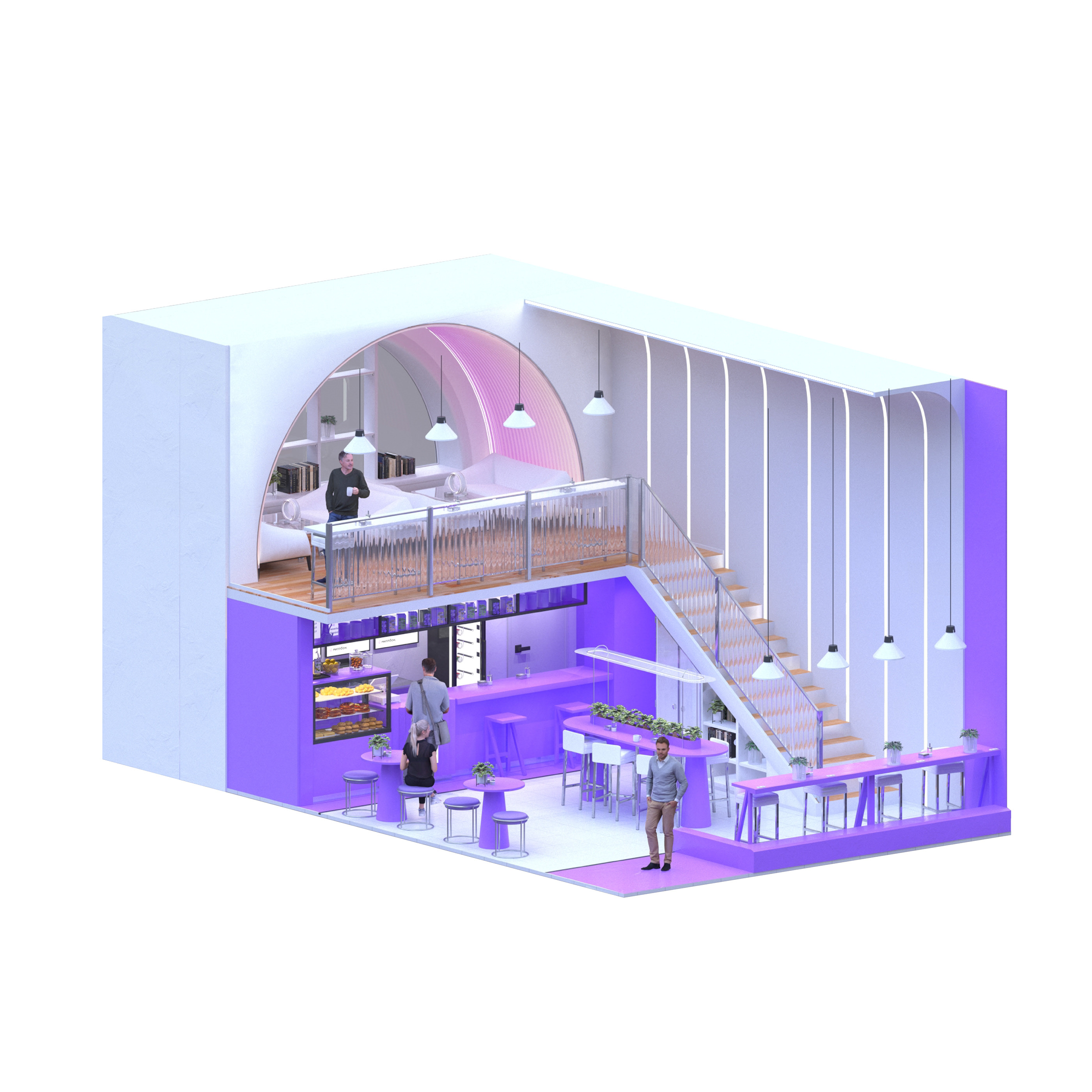 Millbon - interior design — Изображение №18 — Иллюстрация, 3D на Dprofile