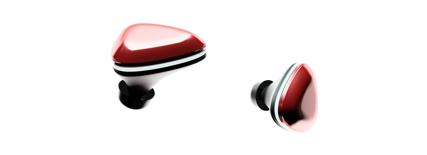 TWOTRI - bluetooth headphones — Изображение №23 — Иллюстрация, 3D на Dprofile