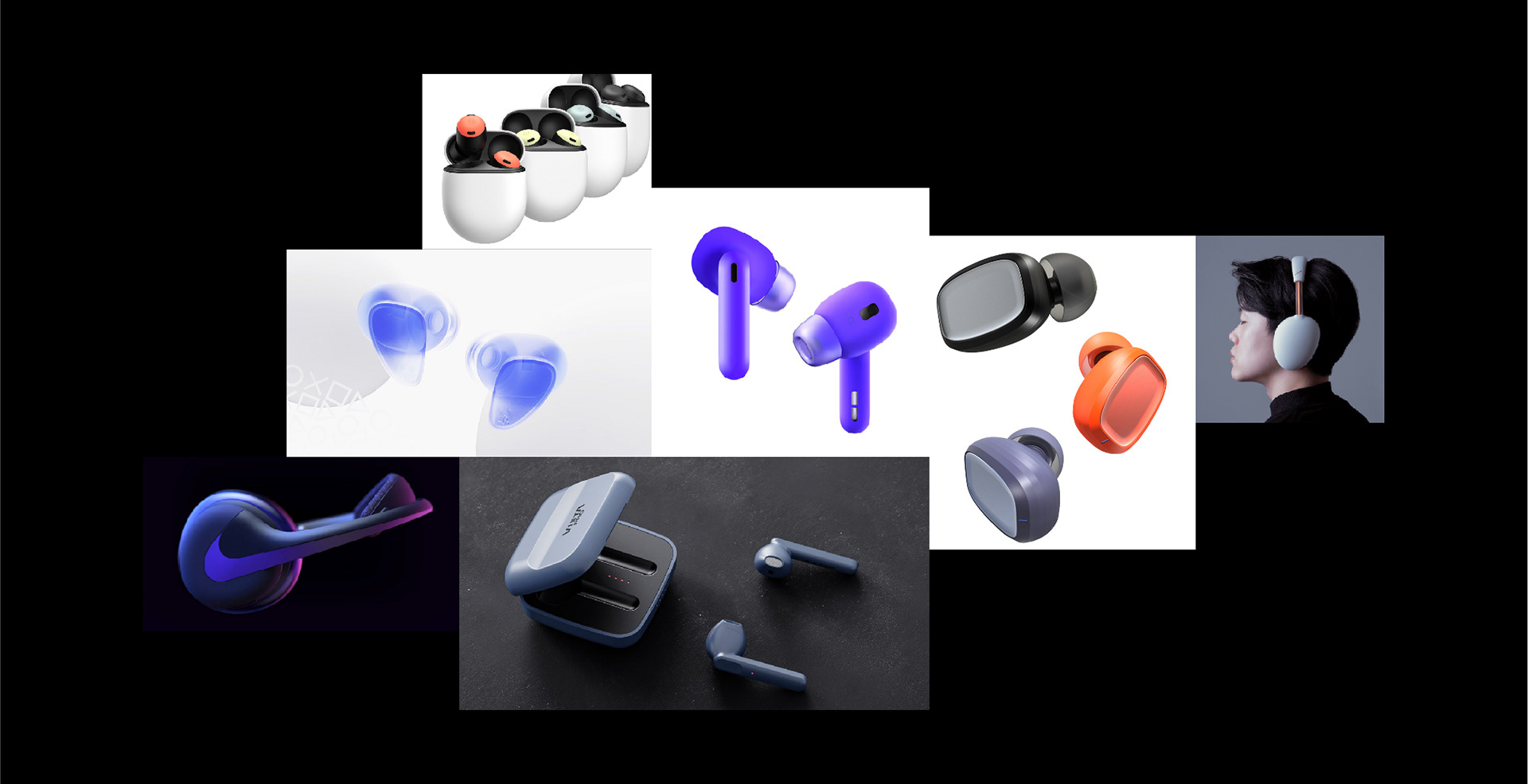 TWOTRI - bluetooth headphones — Изображение №5 — Иллюстрация, 3D на Dprofile