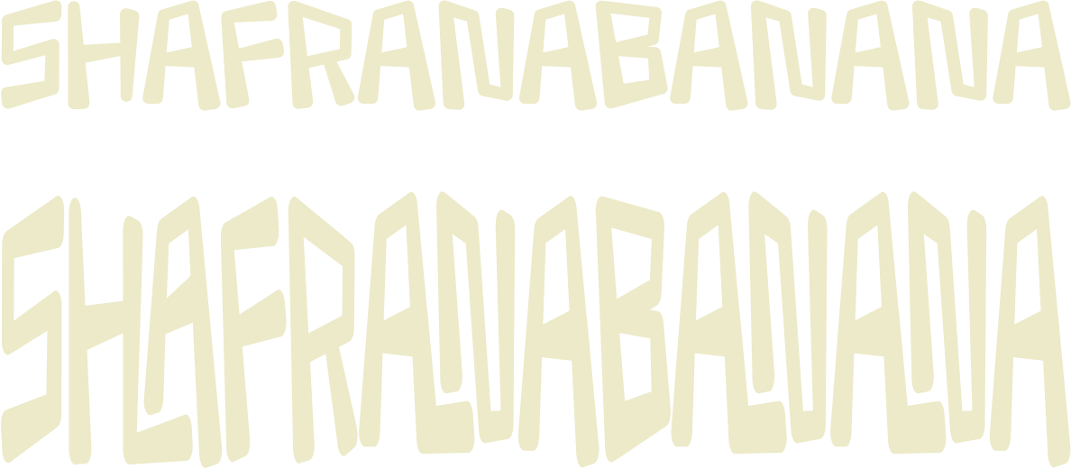«SHAFRANABANANA» (упаковка) — Изображение №3 — Брендинг на Dprofile