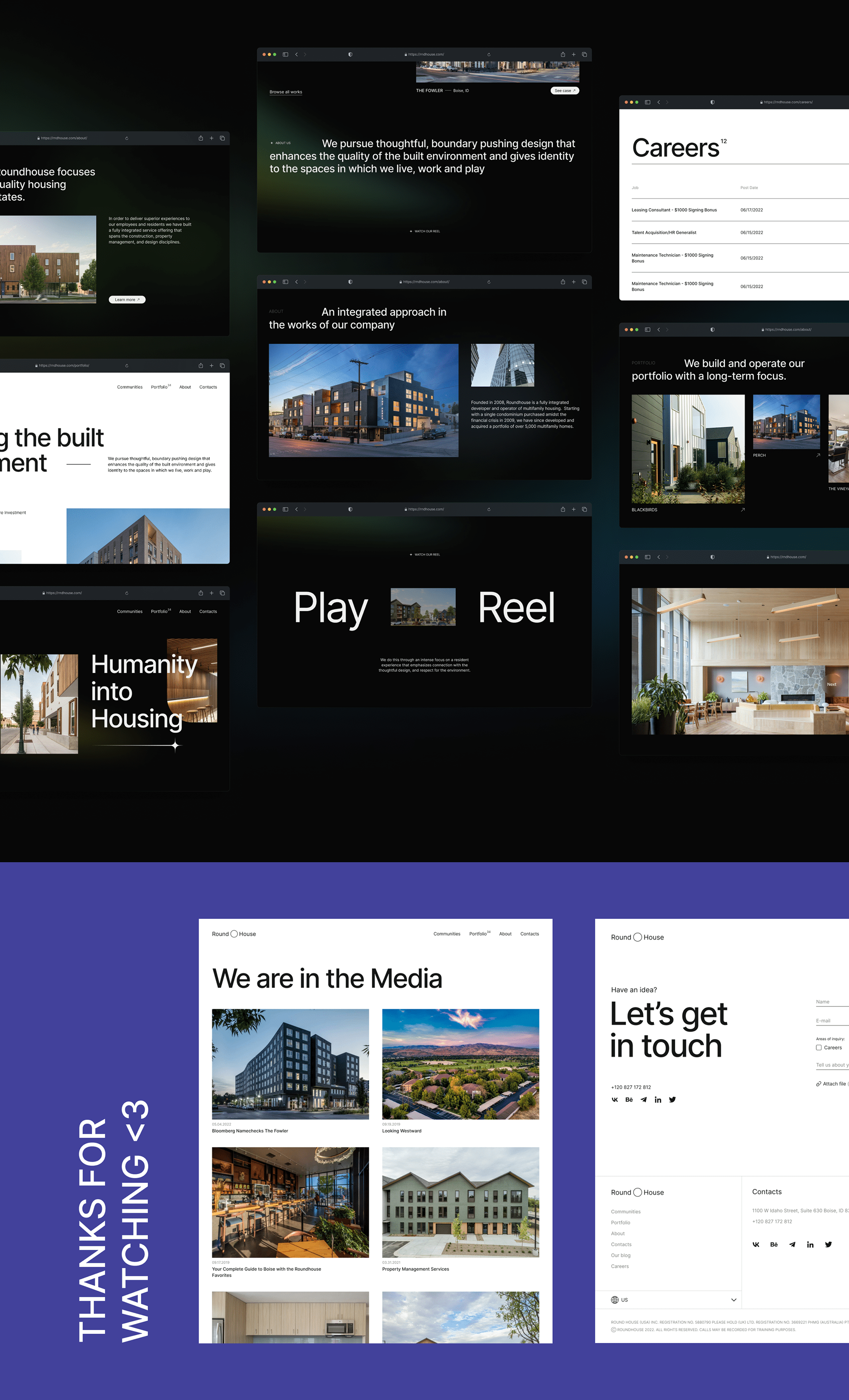 RoundHouse — UX/UI & Branding — Изображение №6 — Интерфейсы, Брендинг на Dprofile