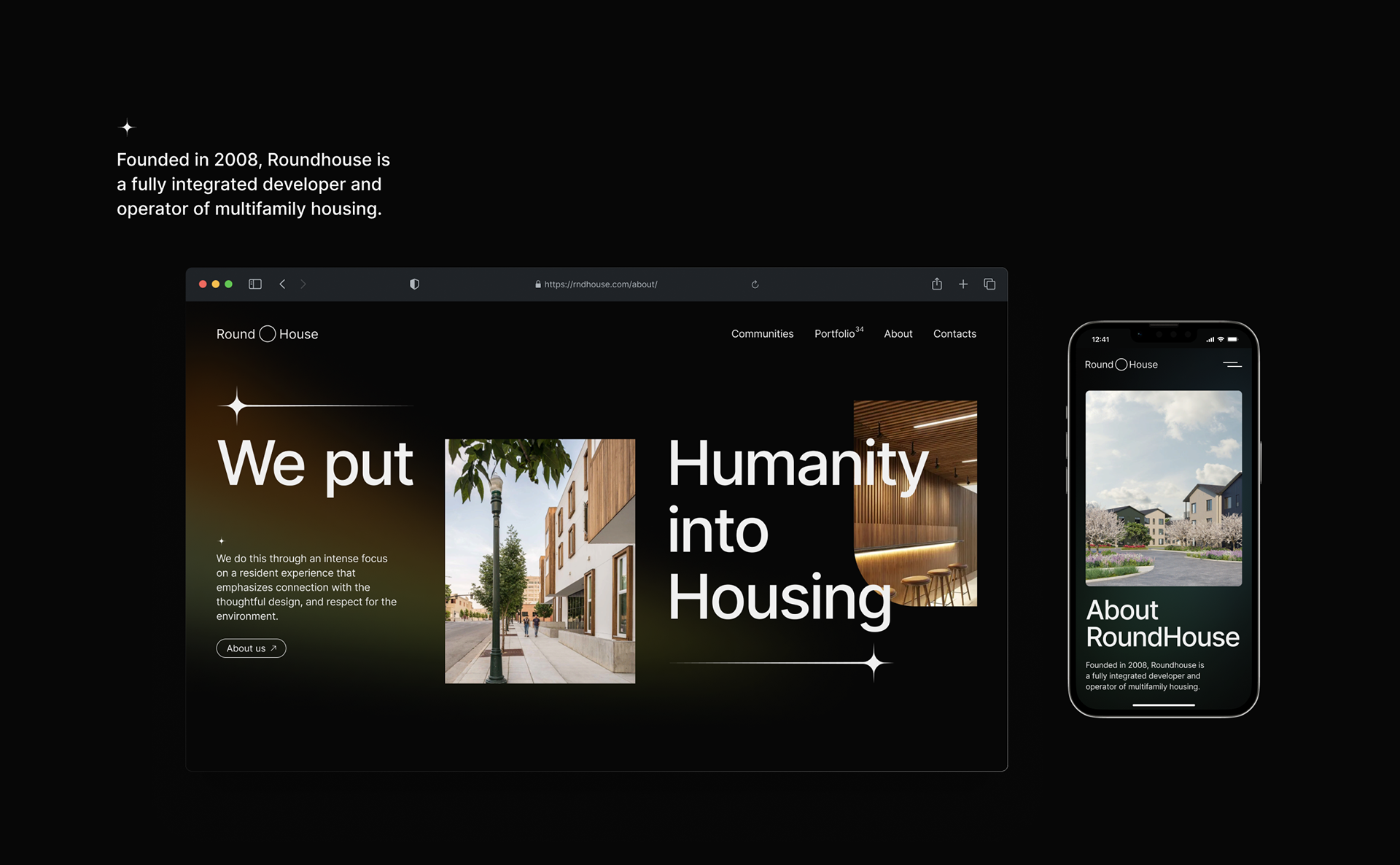 RoundHouse — UX/UI & Branding — Изображение №2 — Интерфейсы, Брендинг на Dprofile