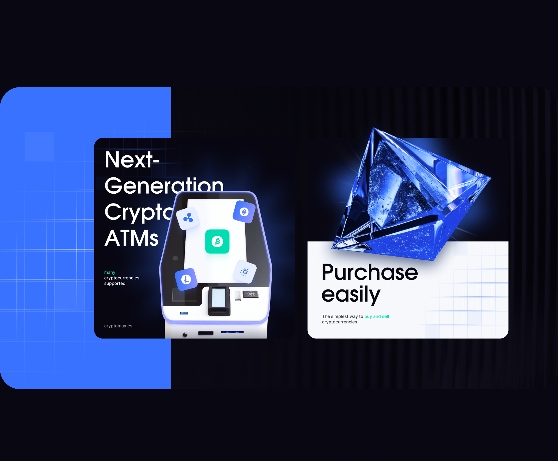 Crypto ATM — website design — Изображение №3 — Интерфейсы, Брендинг на Dprofile