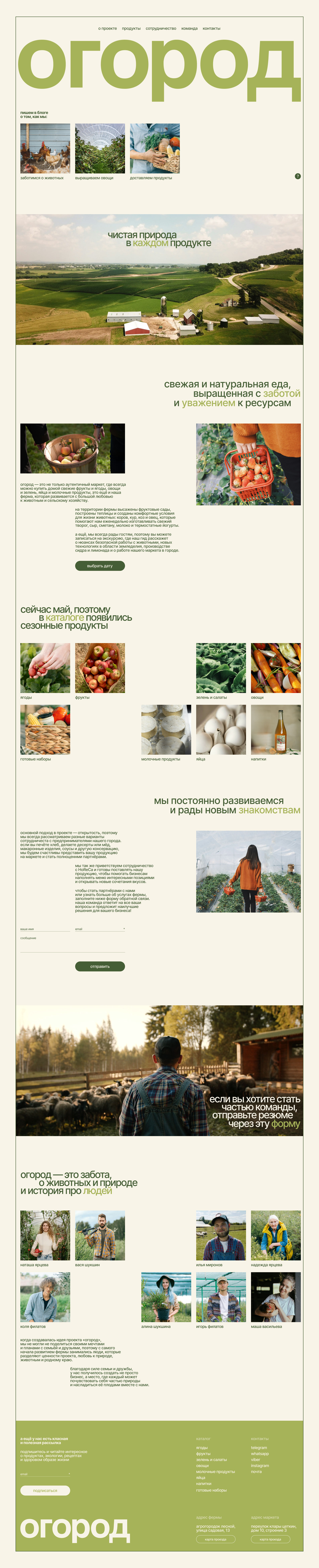 огород // ферма и маркет — Изображение №21 — Брендинг на Dprofile
