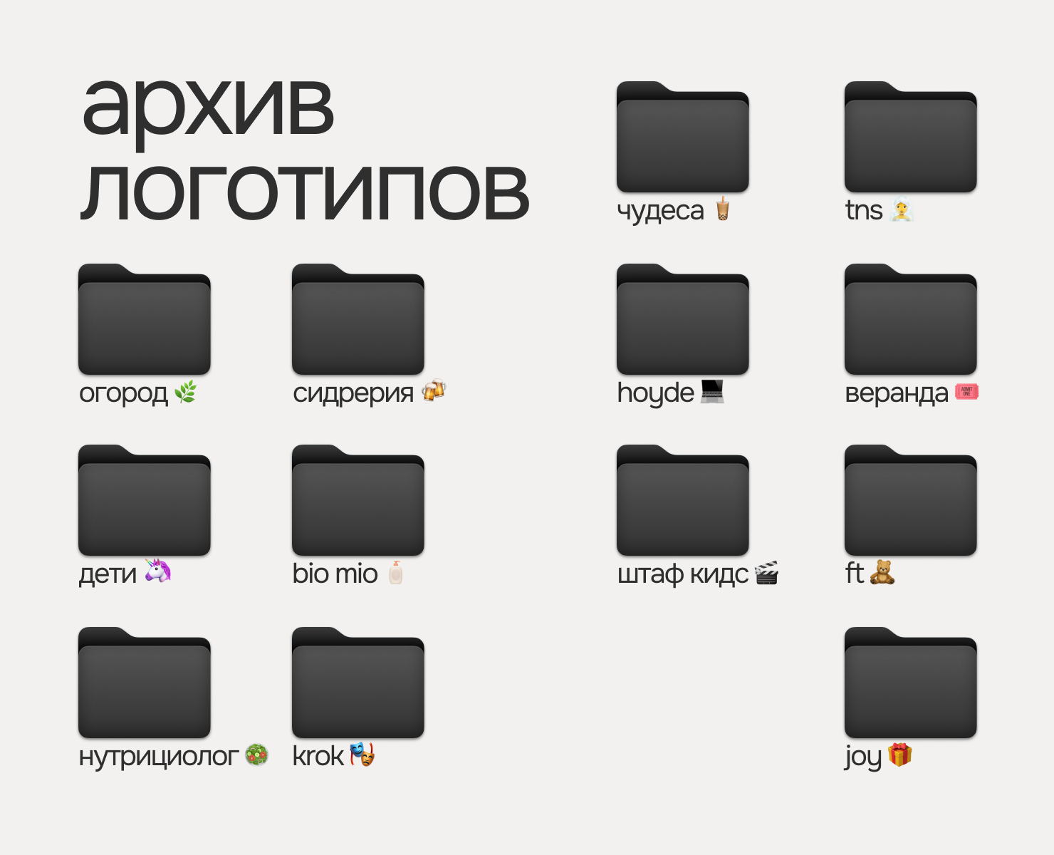 Логофолио' 22-24 — Брендинг на Dprofile