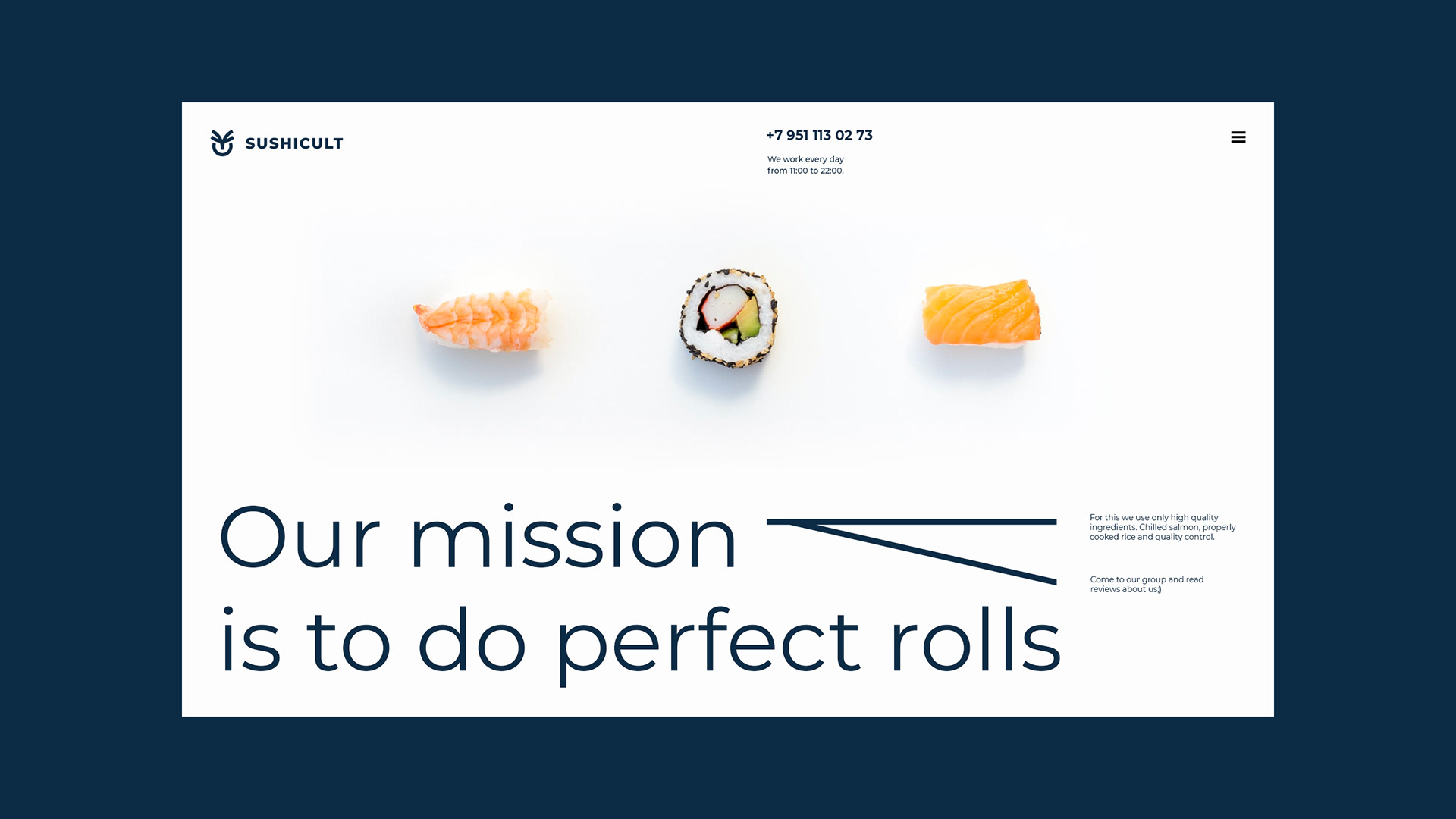 Sushicult — Изображение №9 — Брендинг, Анимация на Dprofile