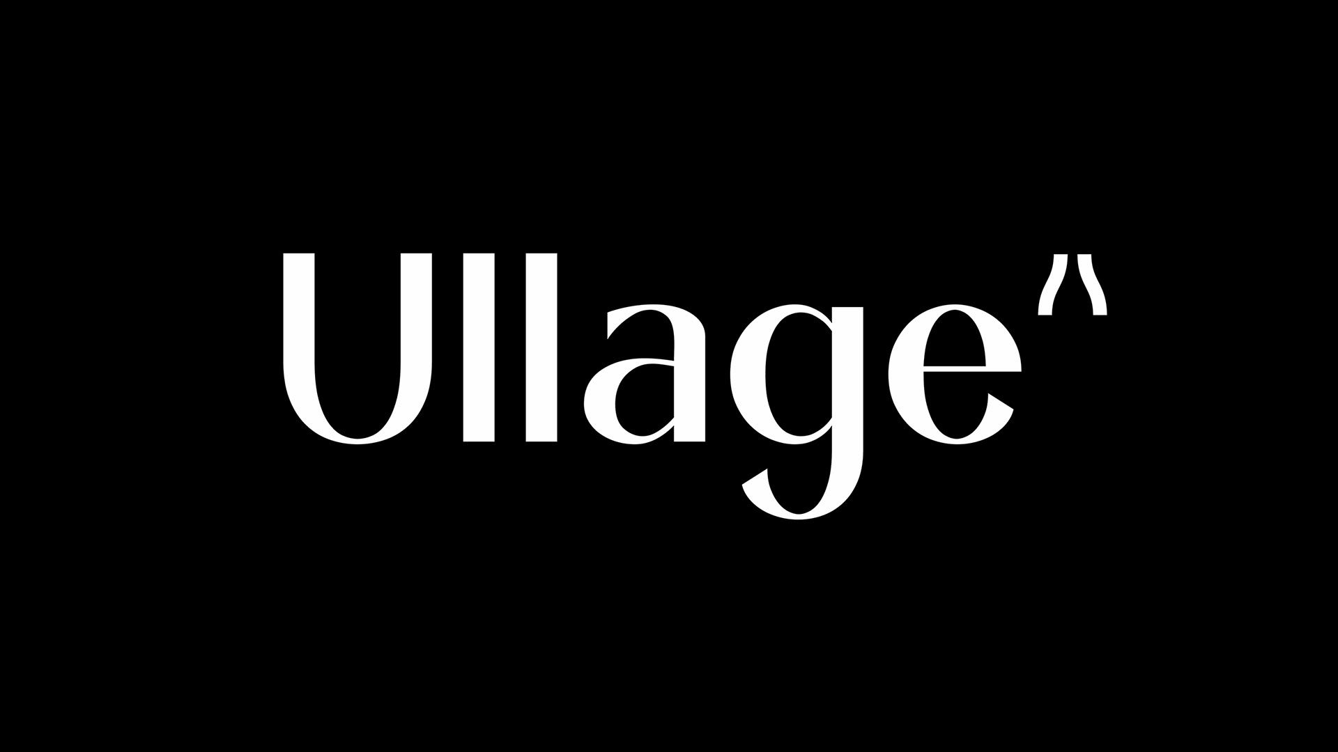 Ullage — Изображение №2 — Брендинг, Анимация на Dprofile