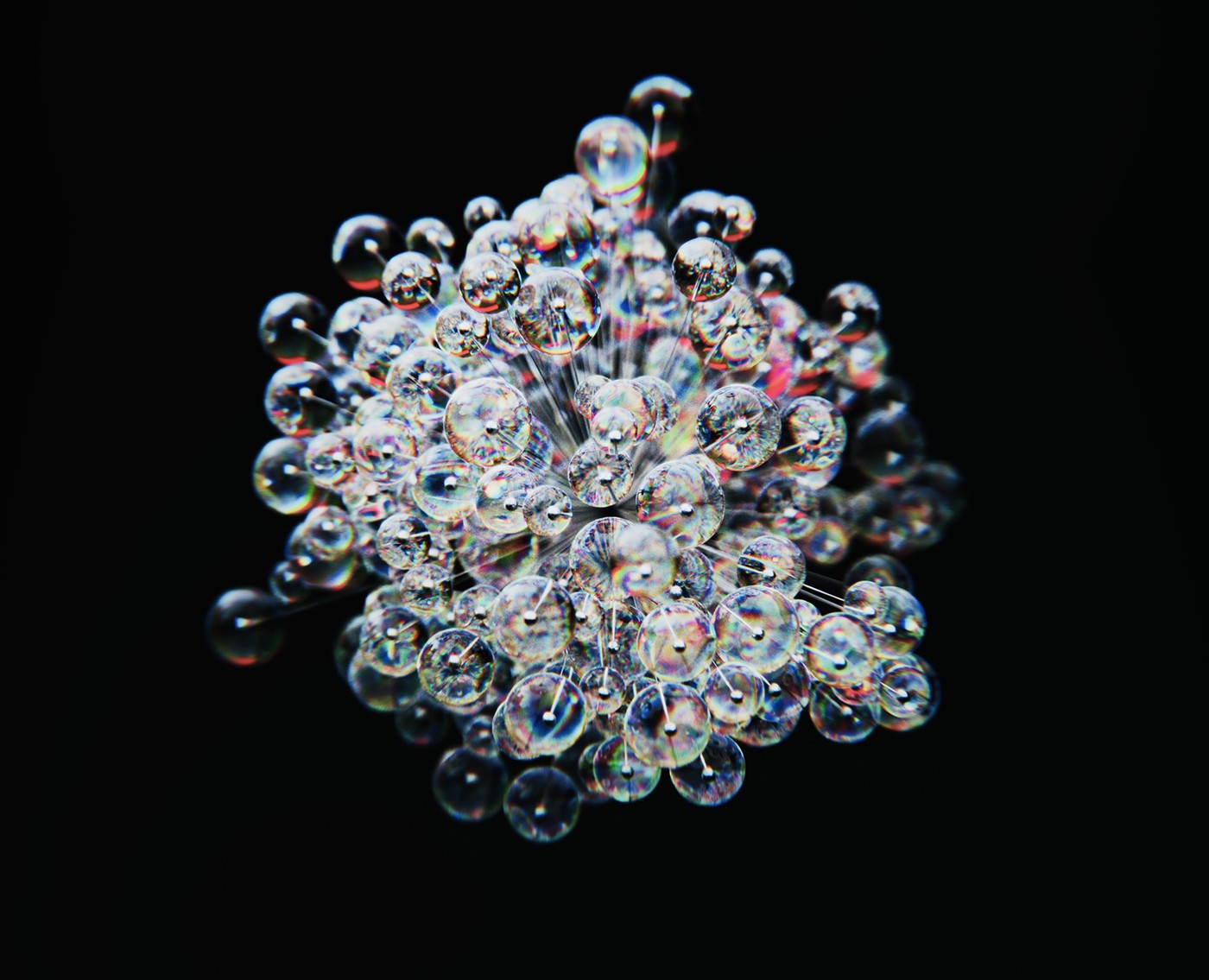 Flying Spheres — 3D, Анимация на Dprofile