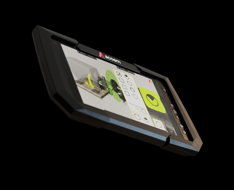 Acoem display unit — 3D, Анимация на Dprofile