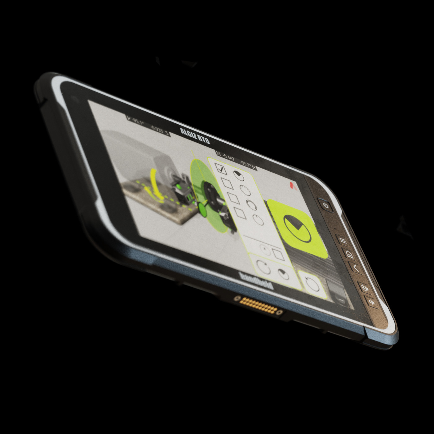 Acoem display unit — Изображение №5 — 3D, Анимация на Dprofile