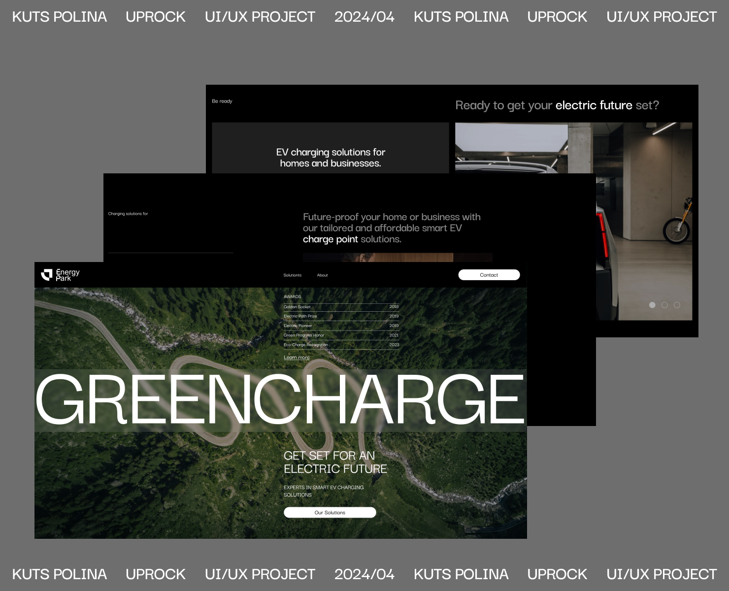 Energy Park — Интерфейсы на Dprofile
