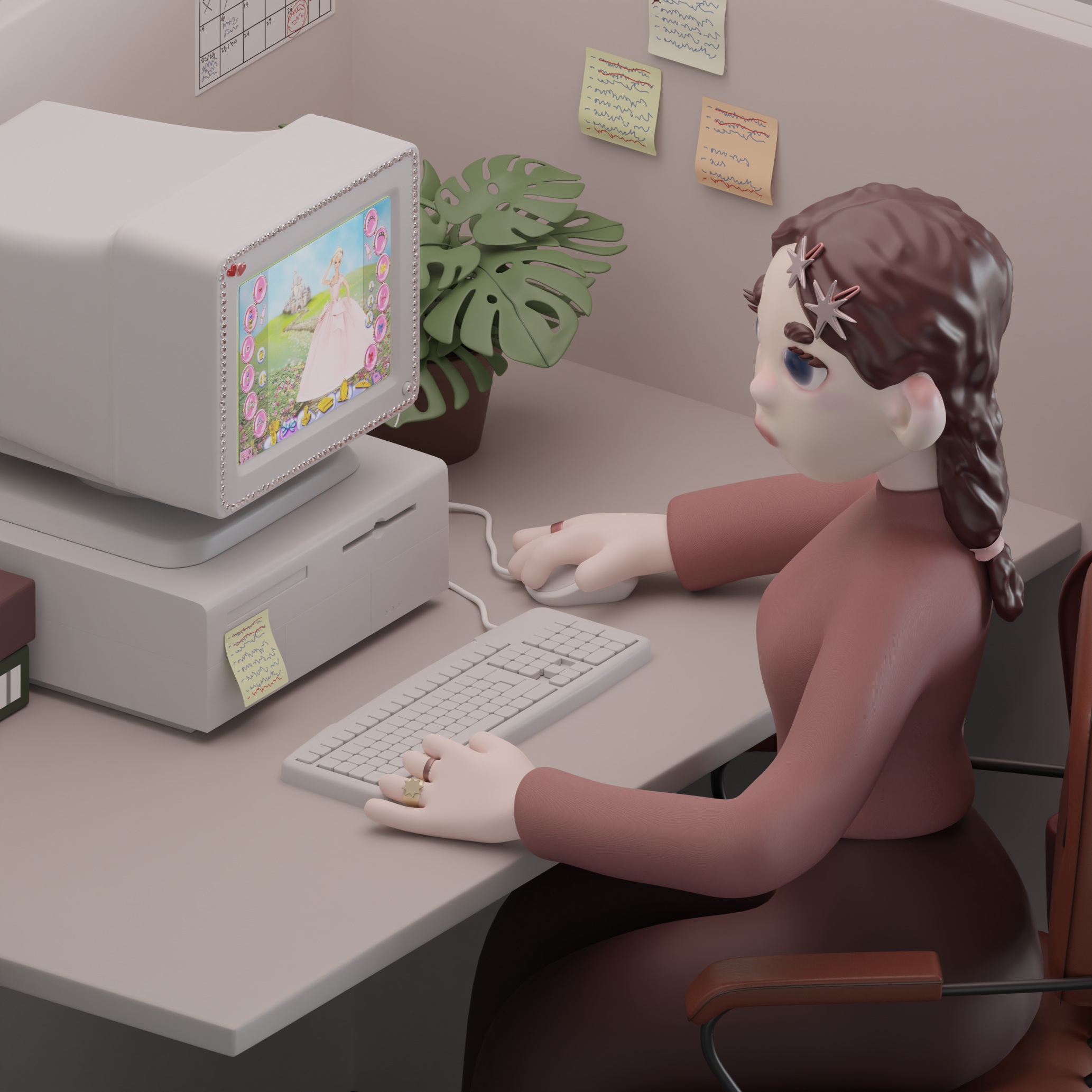 office work — Изображение №7 — Иллюстрация на Dprofile