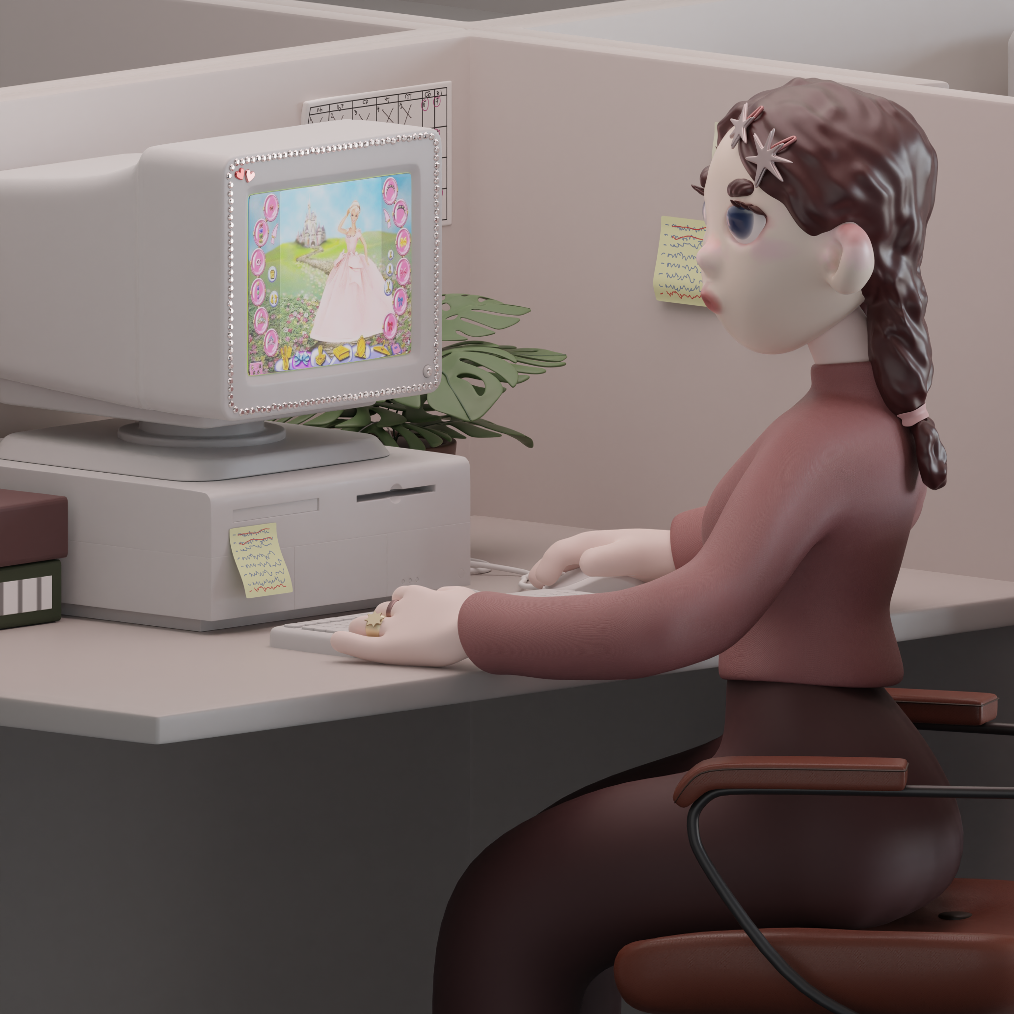 office work — Изображение №9 — Иллюстрация на Dprofile