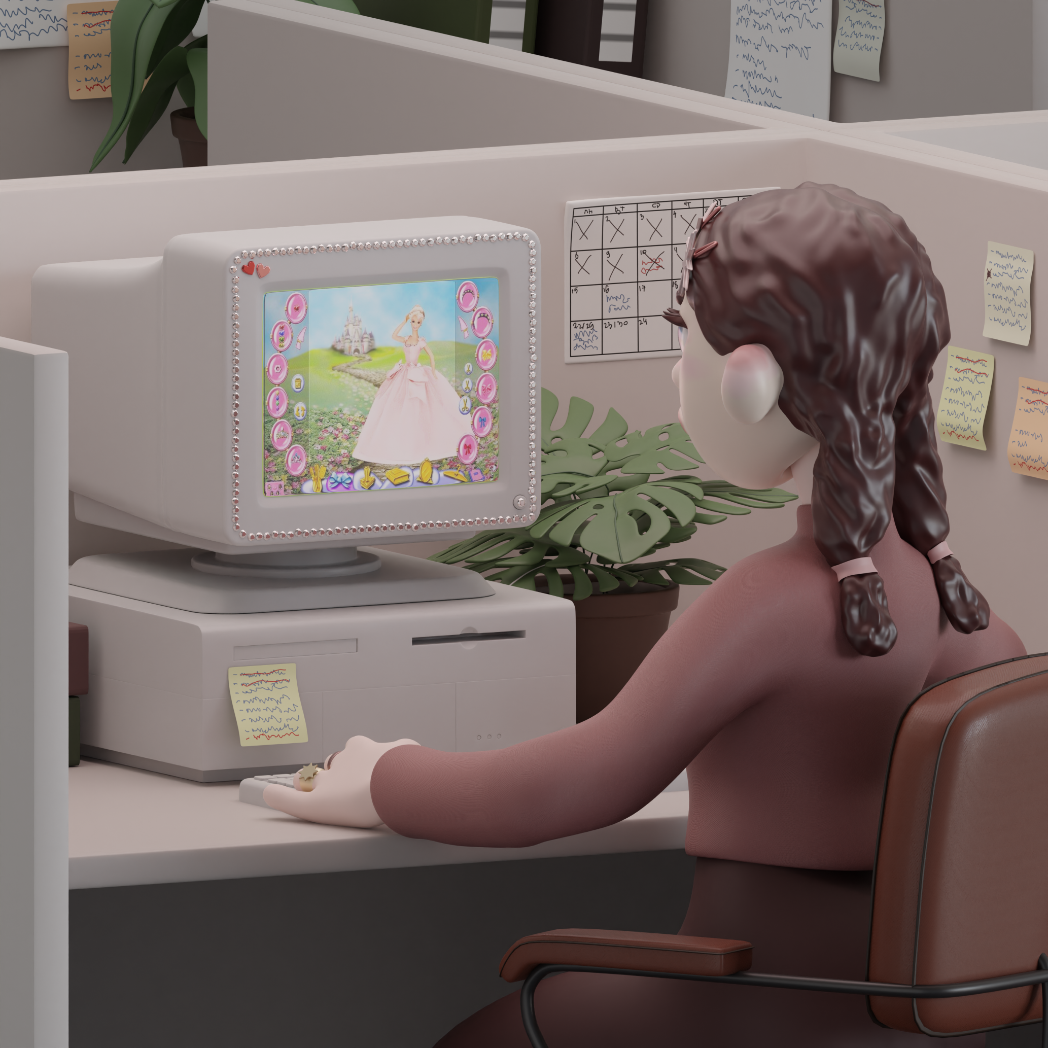 office work — Изображение №8 — Иллюстрация на Dprofile