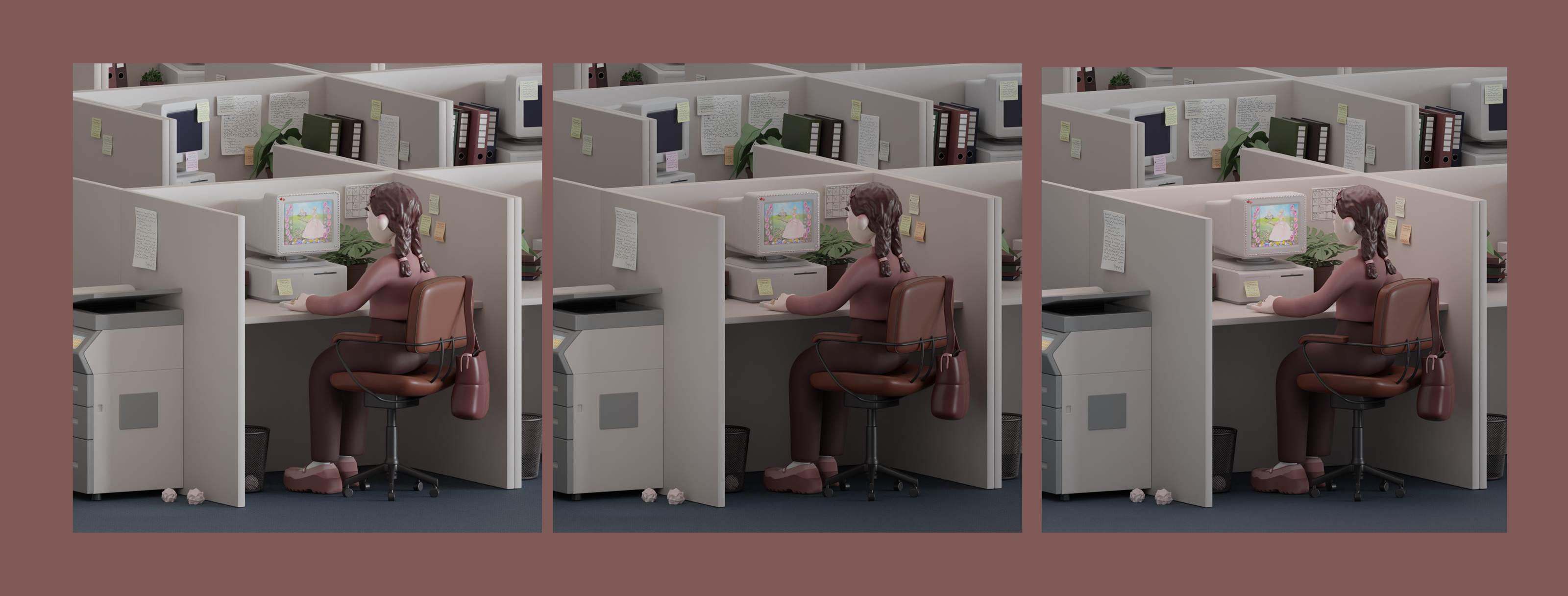 office work — Изображение №14 — Иллюстрация на Dprofile