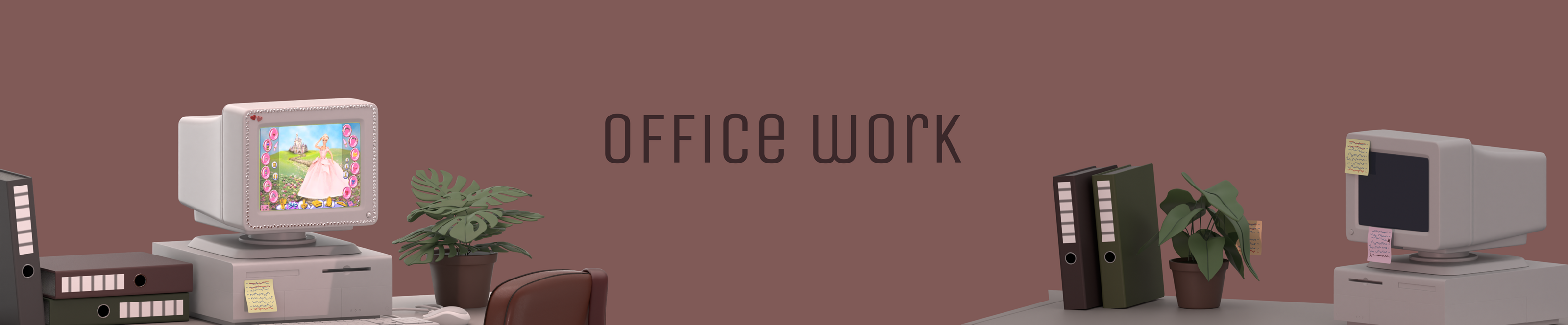 office work — Изображение №1 — Иллюстрация на Dprofile