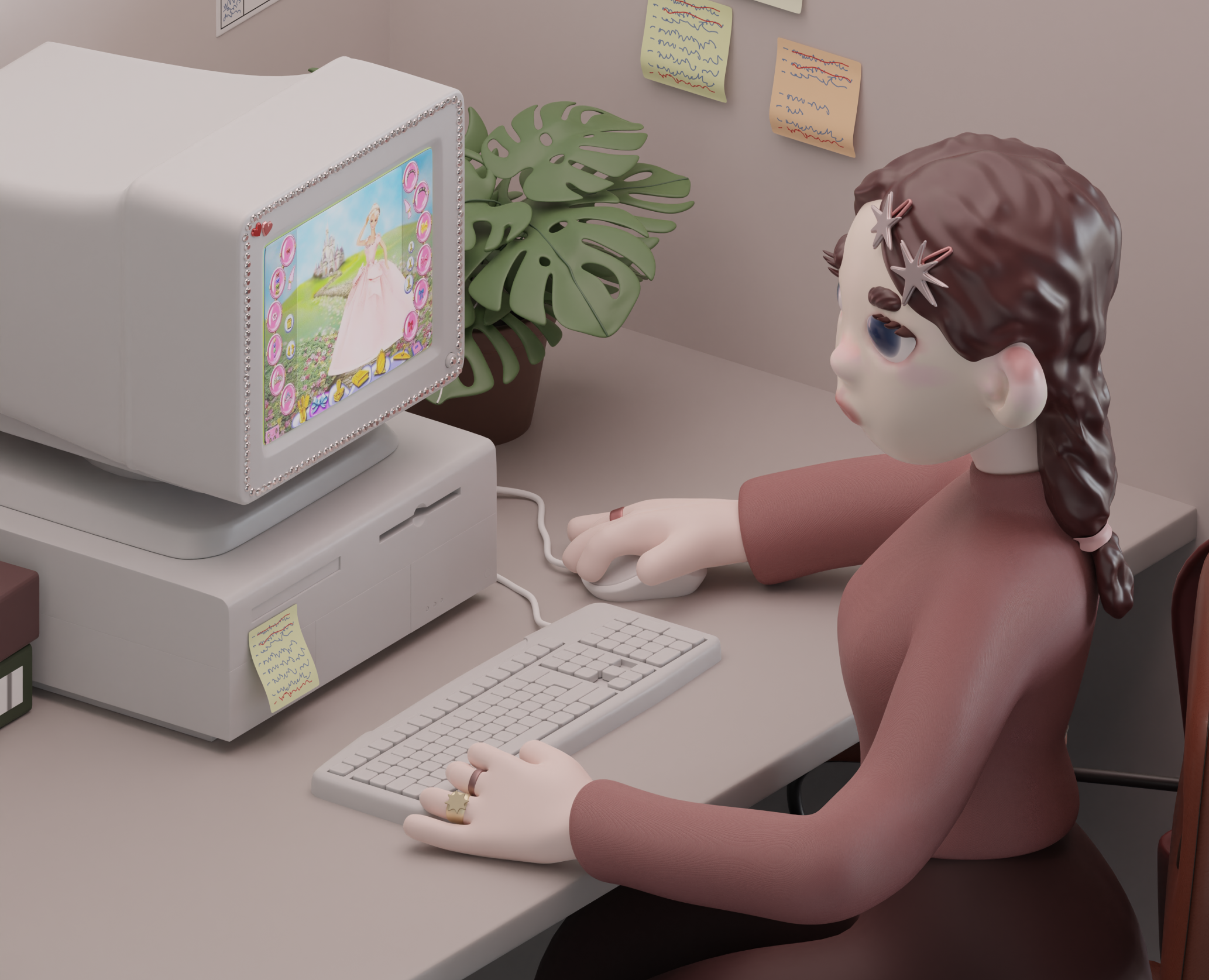 office work — Иллюстрация на Dprofile