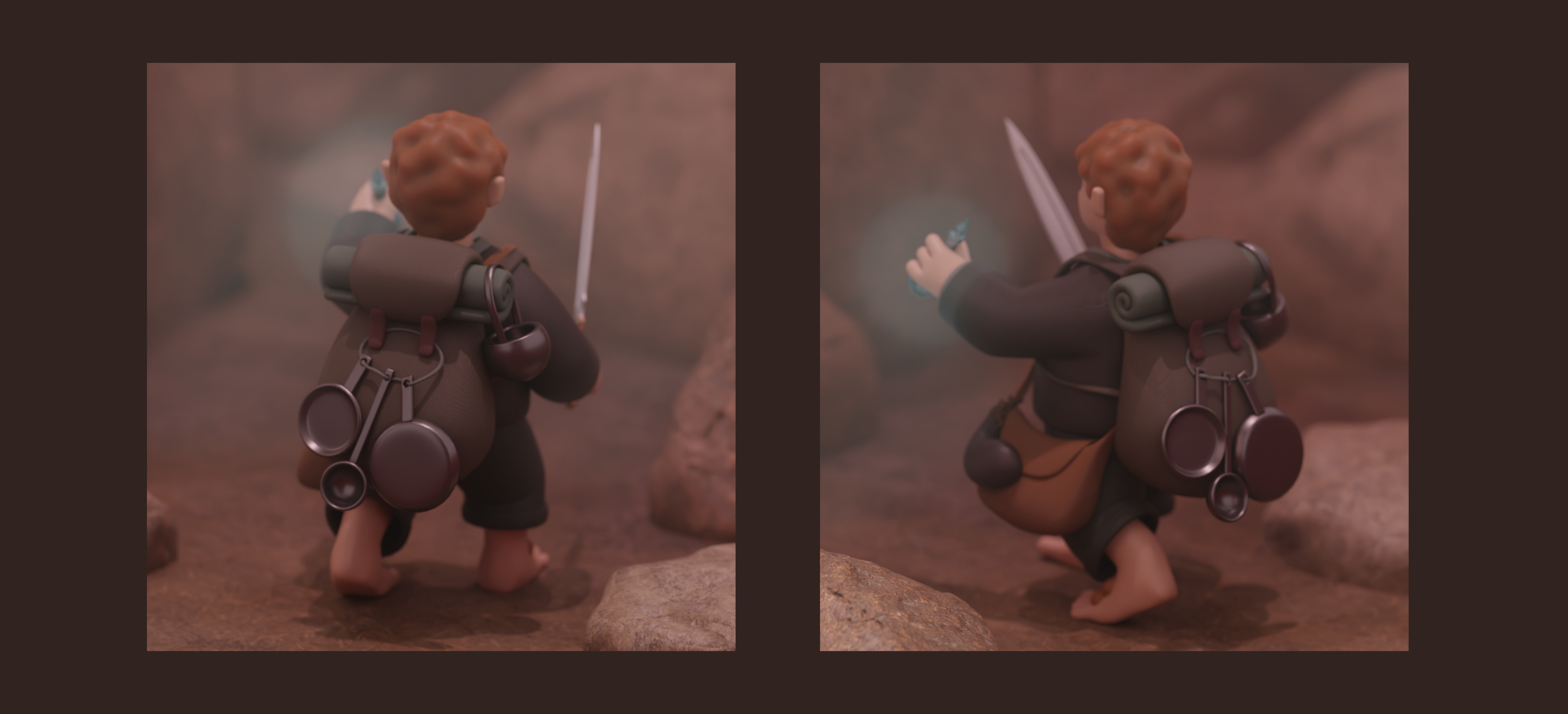 Samwise Gamgee — Изображение №7 — Иллюстрация, 3D на Dprofile